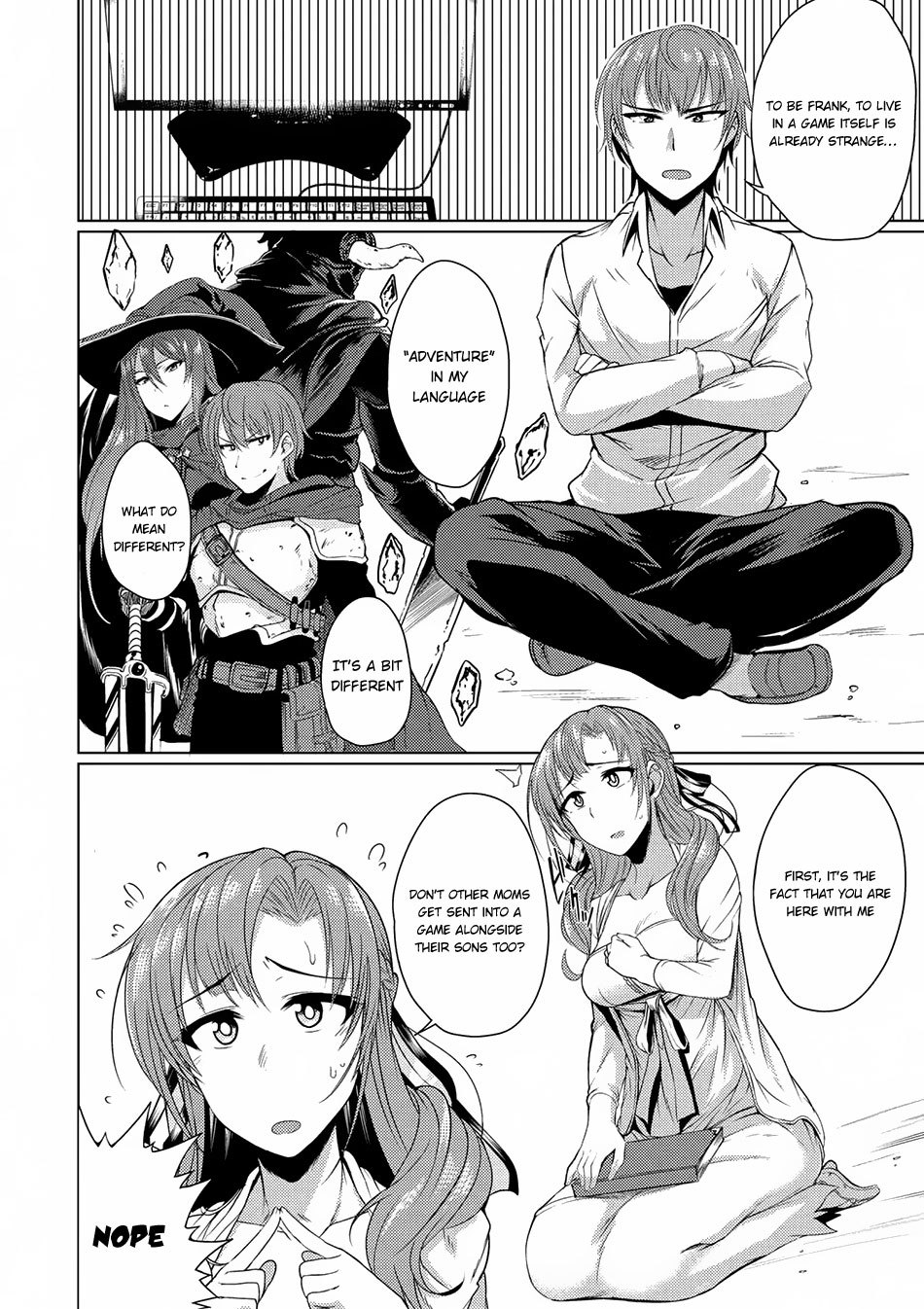 Tsuujou Kougeki Ga Zentai Kougeki De Ni-Kai Kougeki No Okaa-San Wa Suki Desu Ka? - Chapter 1.4