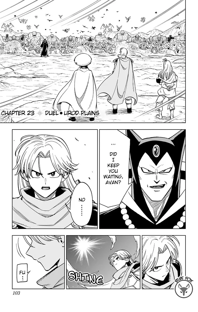 Dragon Quest: The Great Adventure Of Dai - Avan The Brave And The Demon King Of Hellfire - Vol.6 Chapter 23: Duel - Urod Plains