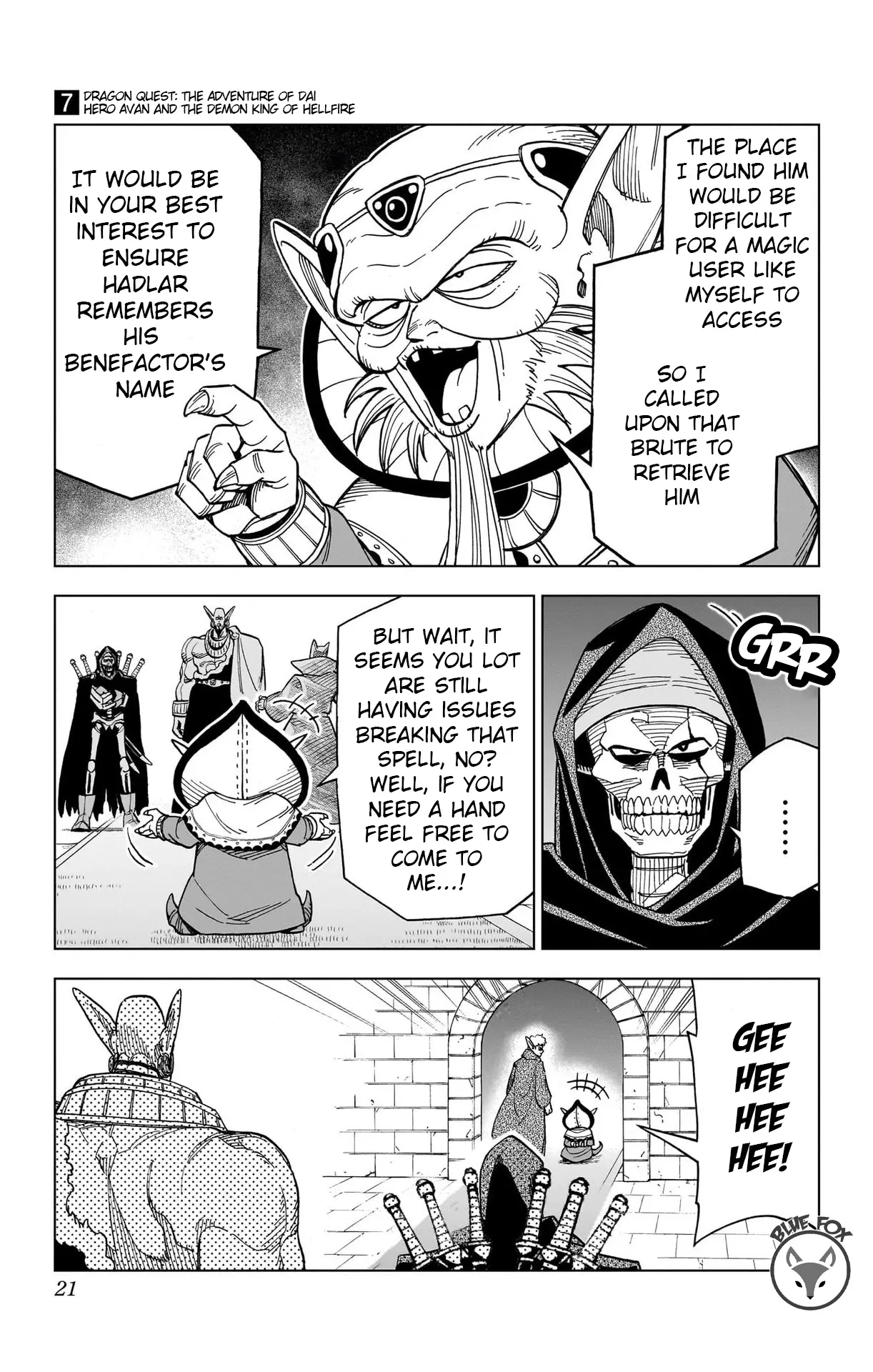 Dragon Quest: The Great Adventure Of Dai - Avan The Brave And The Demon King Of Hellfire - Vol.7 Chapter 25: Two Frozen Men