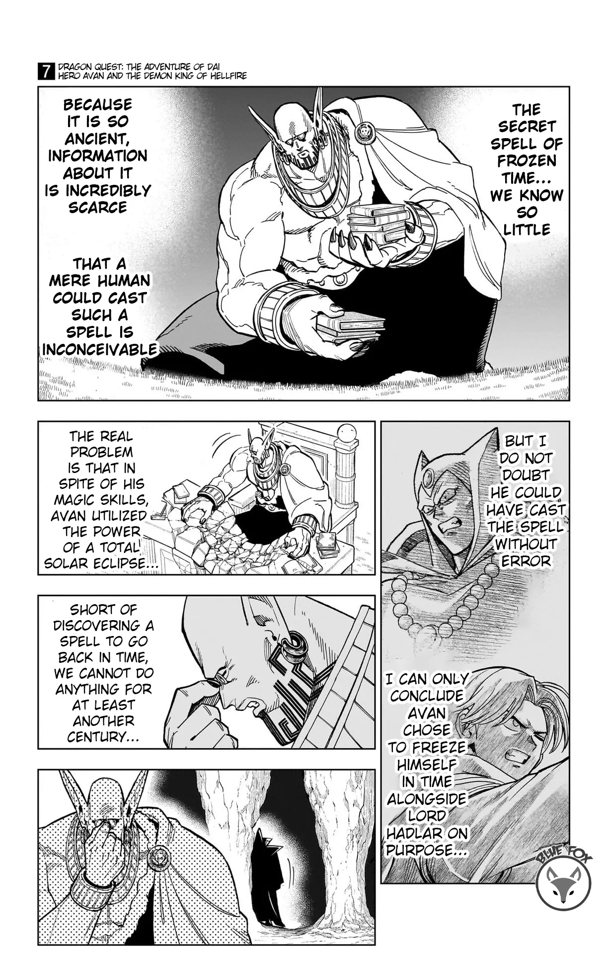 Dragon Quest: The Great Adventure Of Dai - Avan The Brave And The Demon King Of Hellfire - Vol.7 Chapter 25: Two Frozen Men