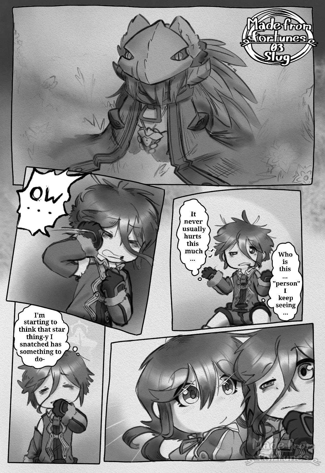 Made From Fortunes (Made In Abyss Fanmade Comic) - Vol.1 Chapter 3: Slug