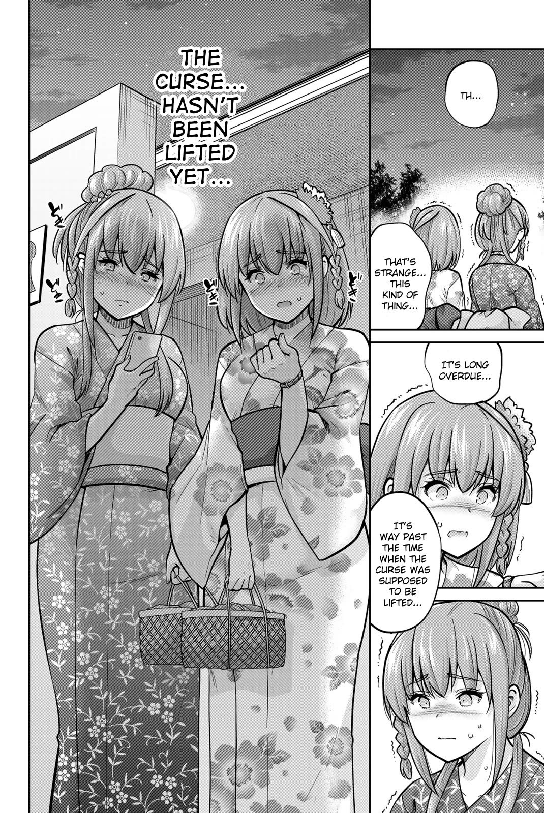 Onegai, Nugashite. - Chapter 73: We Can't... Take Them Off Yet...