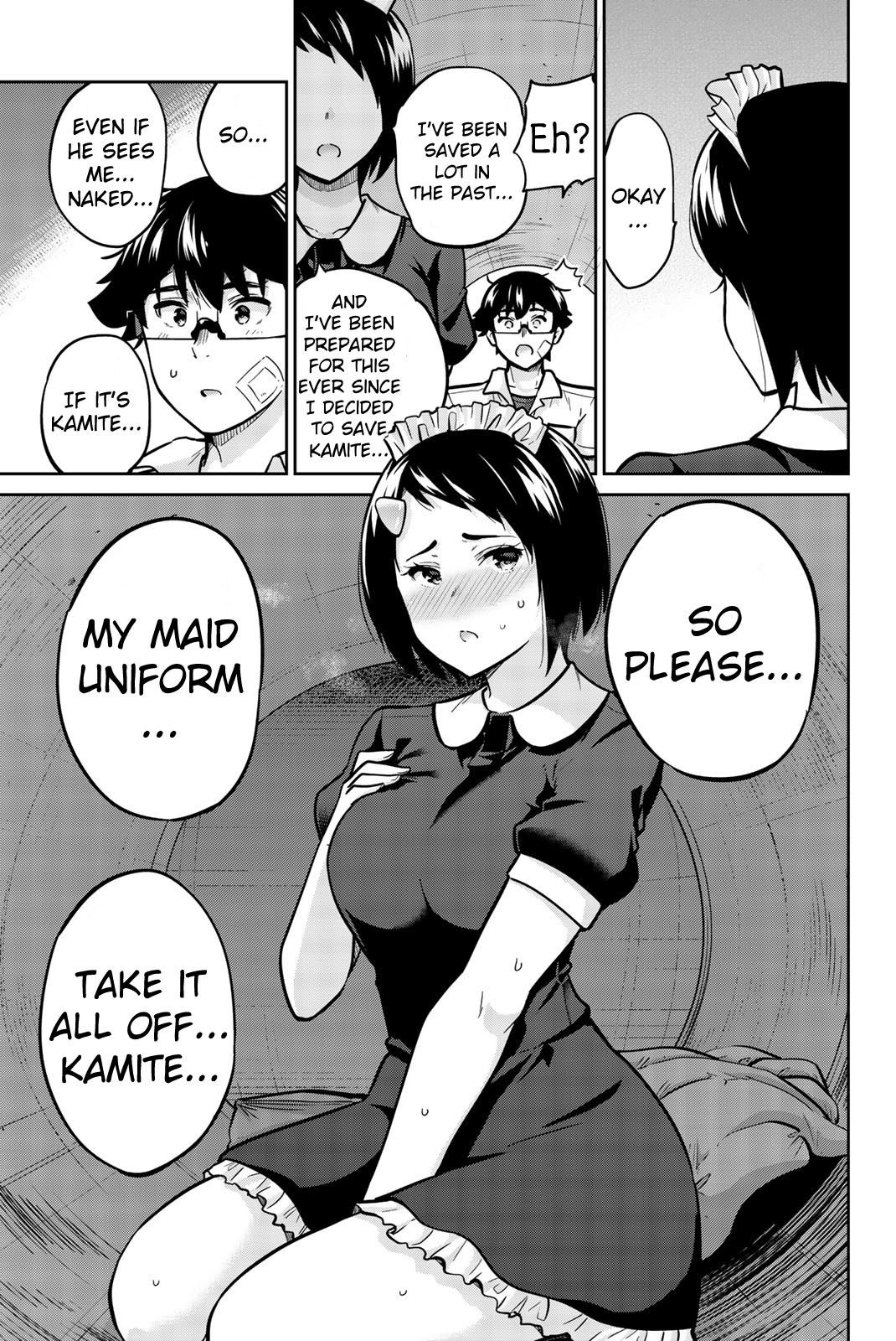 Onegai, Nugashite. - Vol.4 Chapter 34: Take It... All Off... (Part 1)