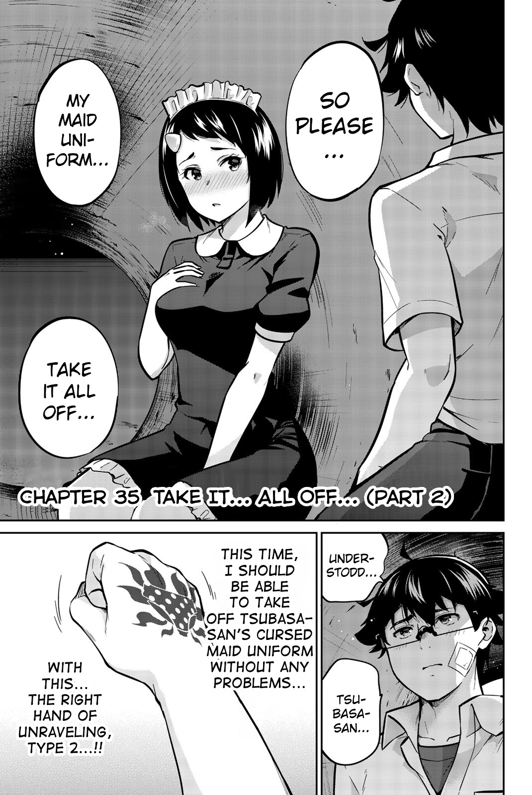 Onegai, Nugashite. - Vol.4 Chapter 35: Take It... All Off... (Part 2)