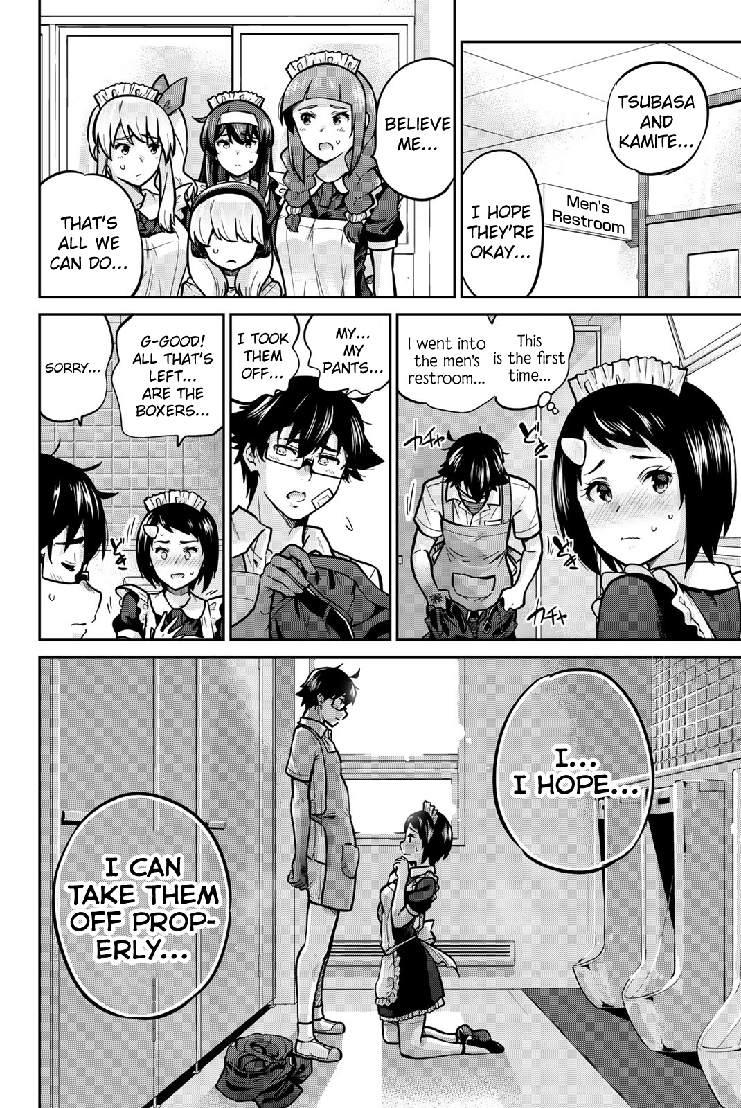 Onegai, Nugashite. - Vol.4 Chapter 32: I Can't... Take It All Off...