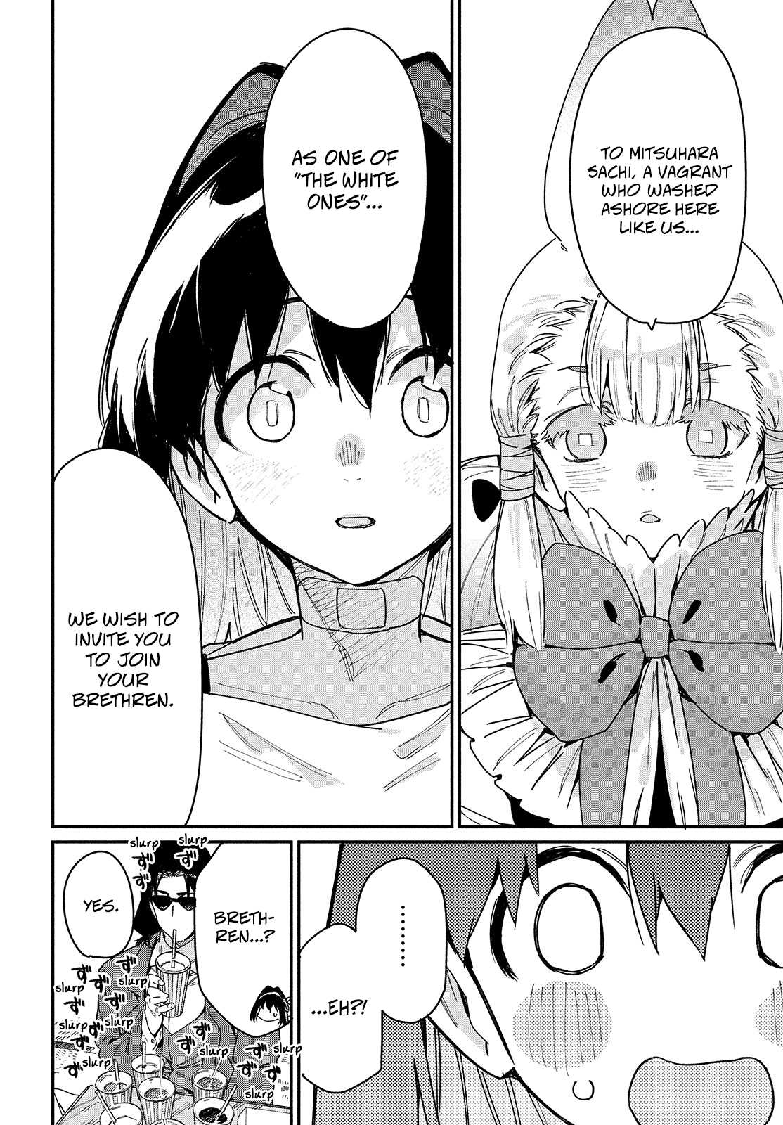 Her Appetite's Too Big For Me Alone - Chapter 24: The White One.