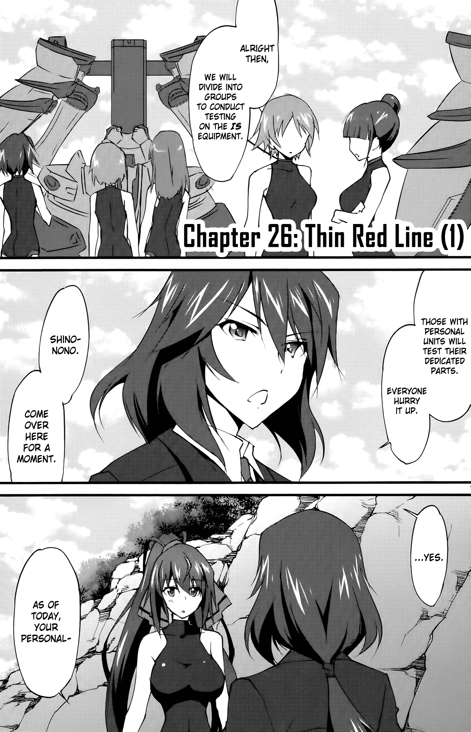 Is (Yuuki Homura) - Chapter 26 : Thin Red Line 1