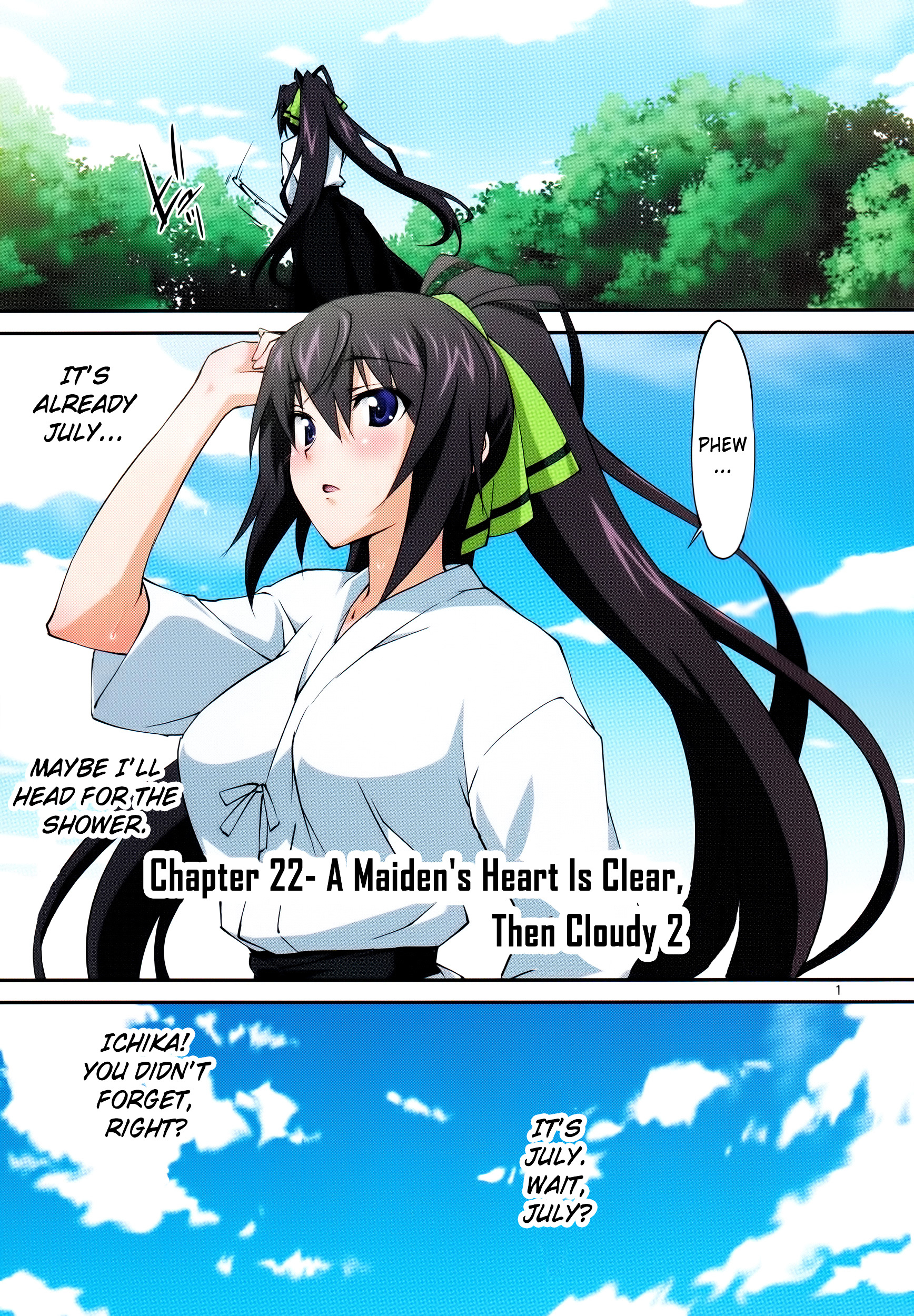 Is (Yuuki Homura) - Vol.5 Chapter 22 : A Maiden S Heart Is Clear Then Cloudy 2