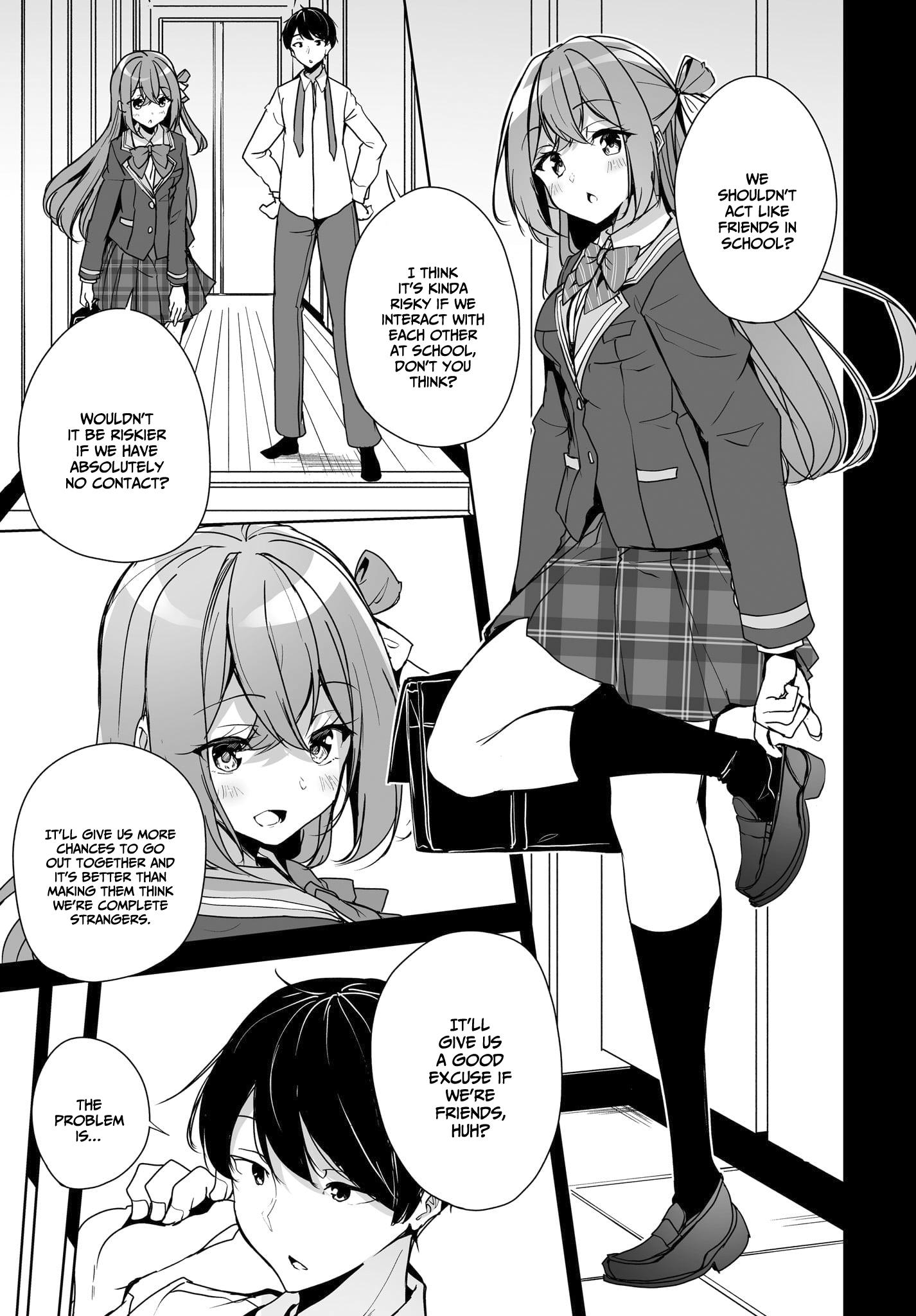 Danshi Da To Omotteita Osananajimi To No Shinkon Seikatsu Ga Umakuiki Sugiru Kudan Ni Tsuite - Chapter 3