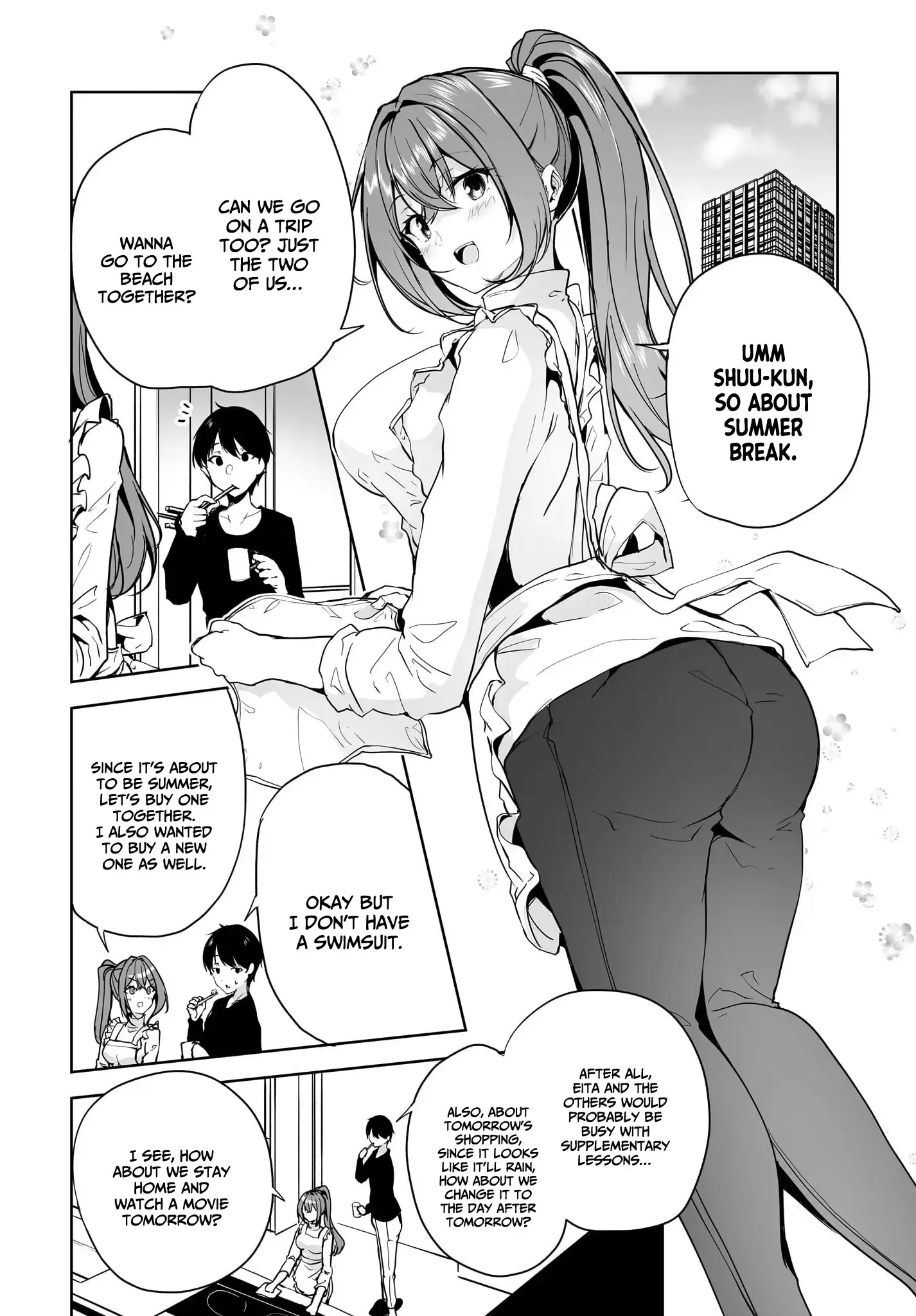 Danshi Da To Omotteita Osananajimi To No Shinkon Seikatsu Ga Umakuiki Sugiru Kudan Ni Tsuite - Vol.2 Chapter 9