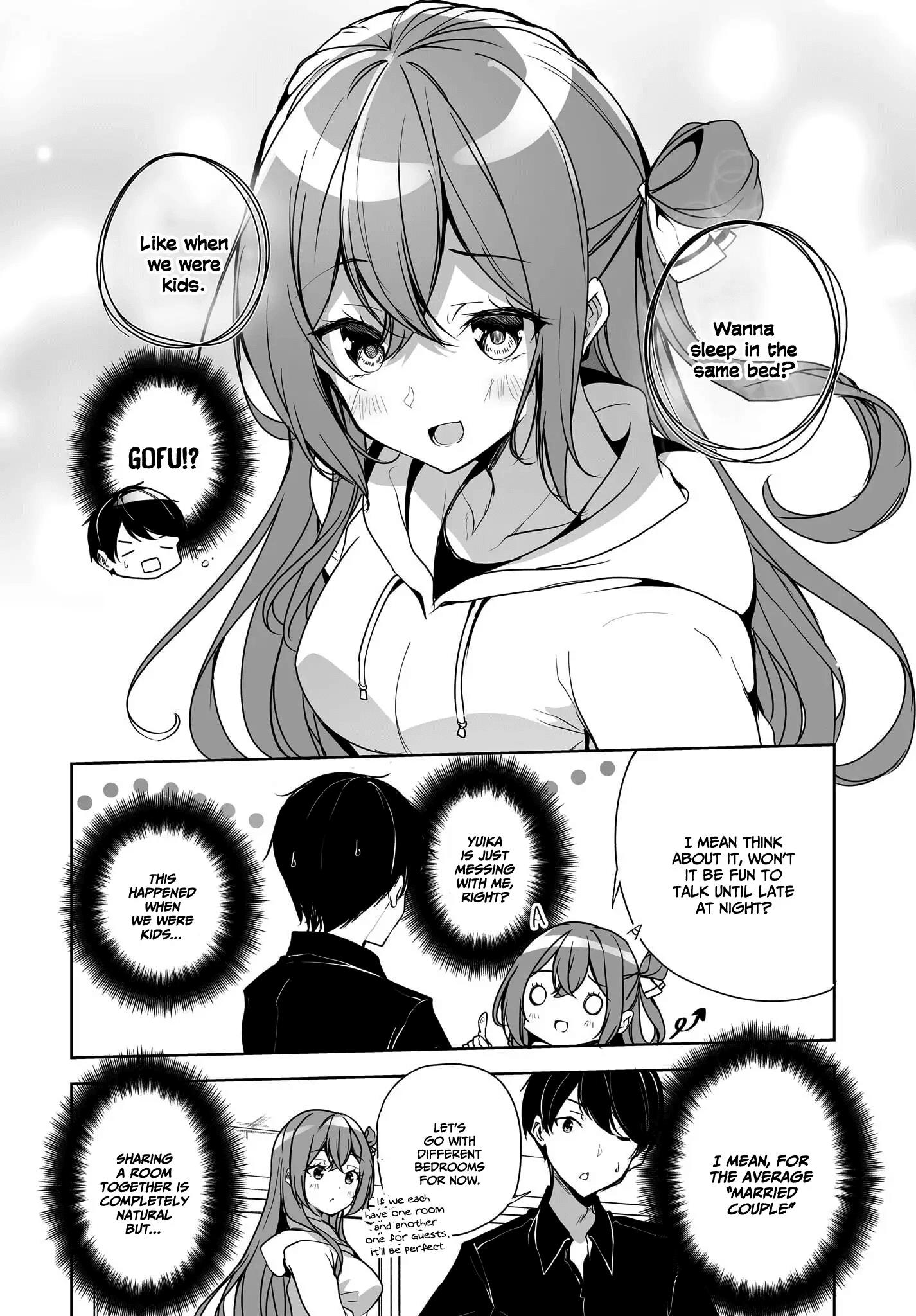 Danshi Da To Omotteita Osananajimi To No Shinkon Seikatsu Ga Umakuiki Sugiru Kudan Ni Tsuite - Chapter 2