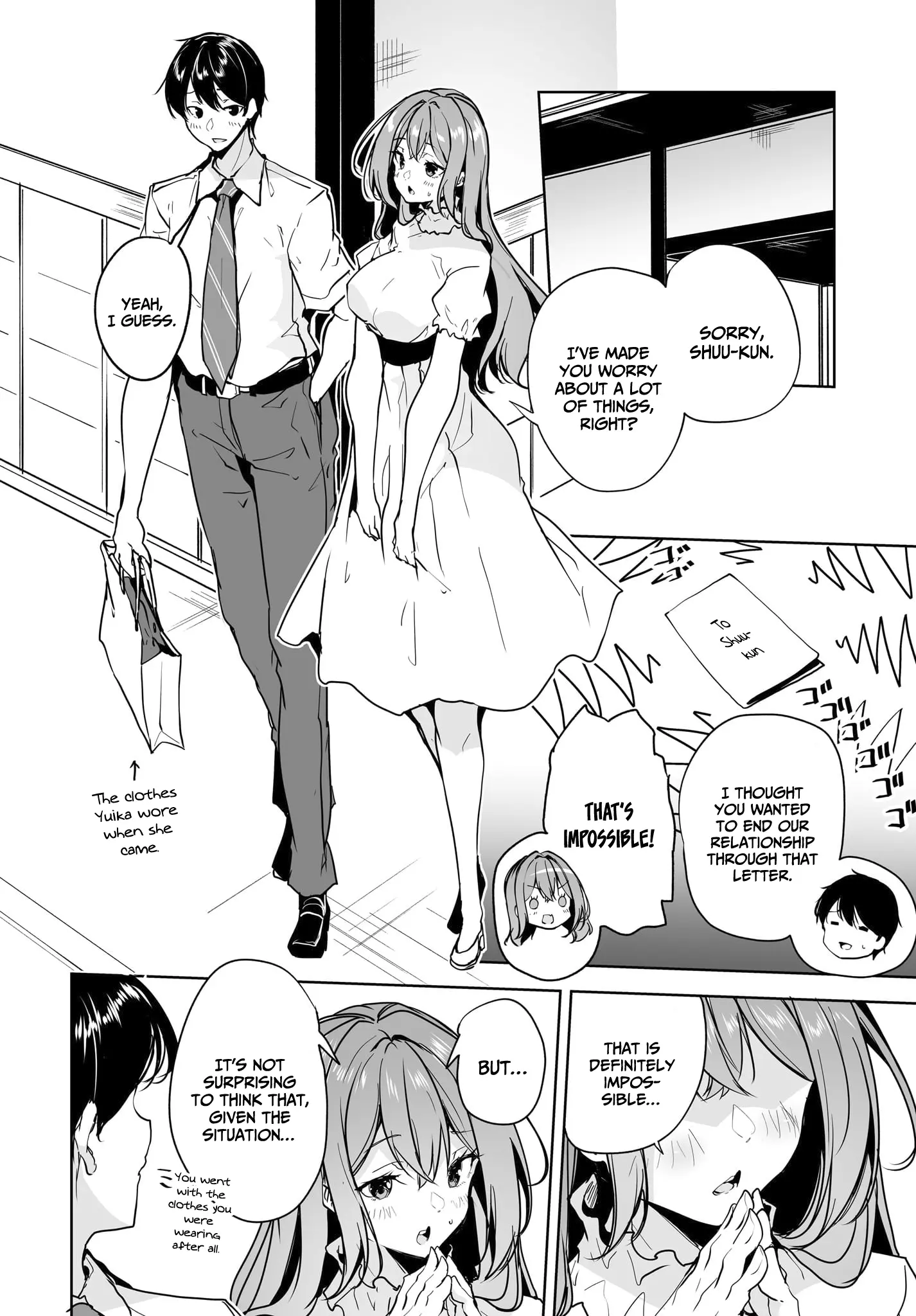 Danshi Da To Omotteita Osananajimi To No Shinkon Seikatsu Ga Umakuiki Sugiru Kudan Ni Tsuite - Vol.2 Chapter 10