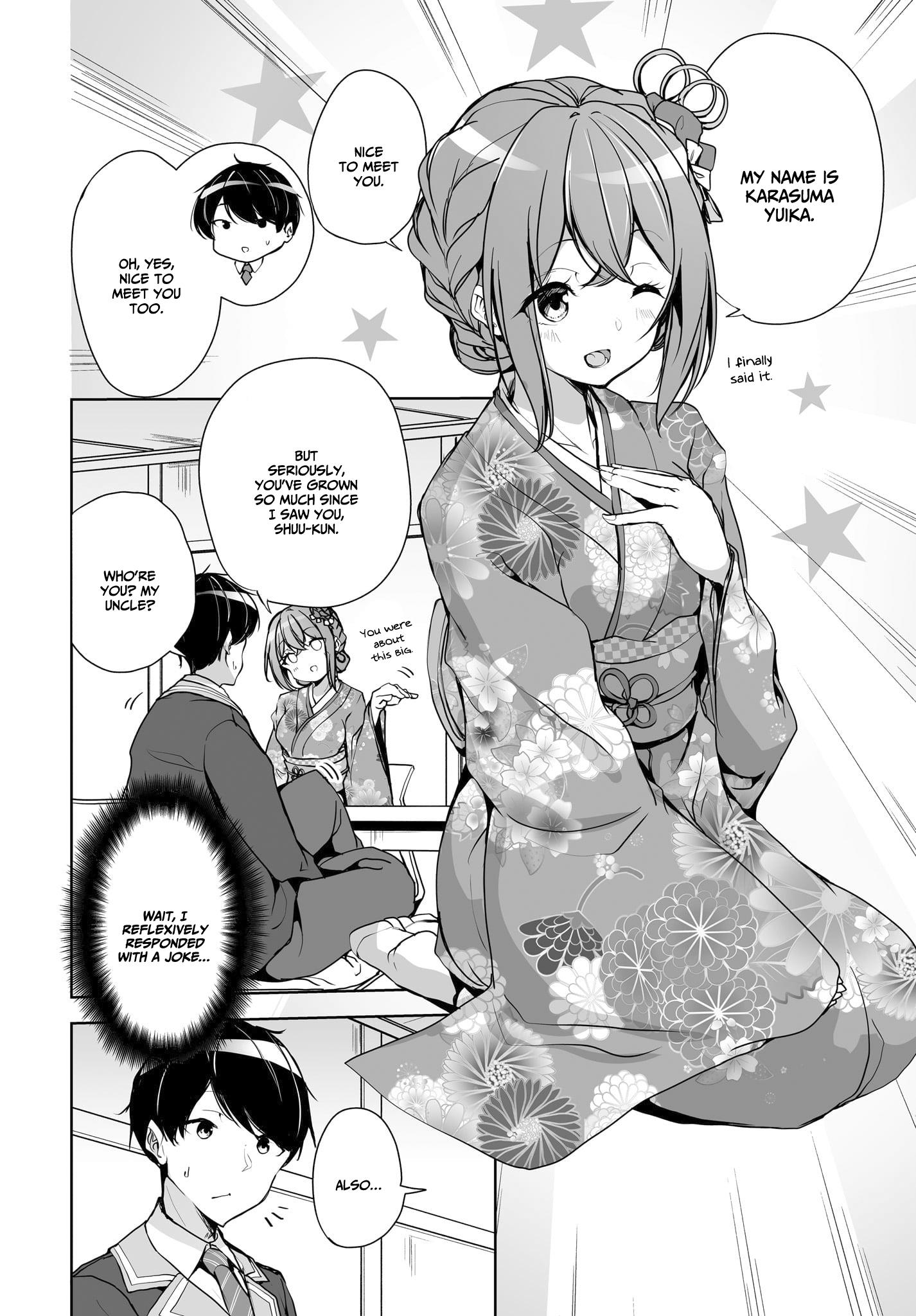 Danshi Da To Omotteita Osananajimi To No Shinkon Seikatsu Ga Umakuiki Sugiru Kudan Ni Tsuite - Chapter 1.2