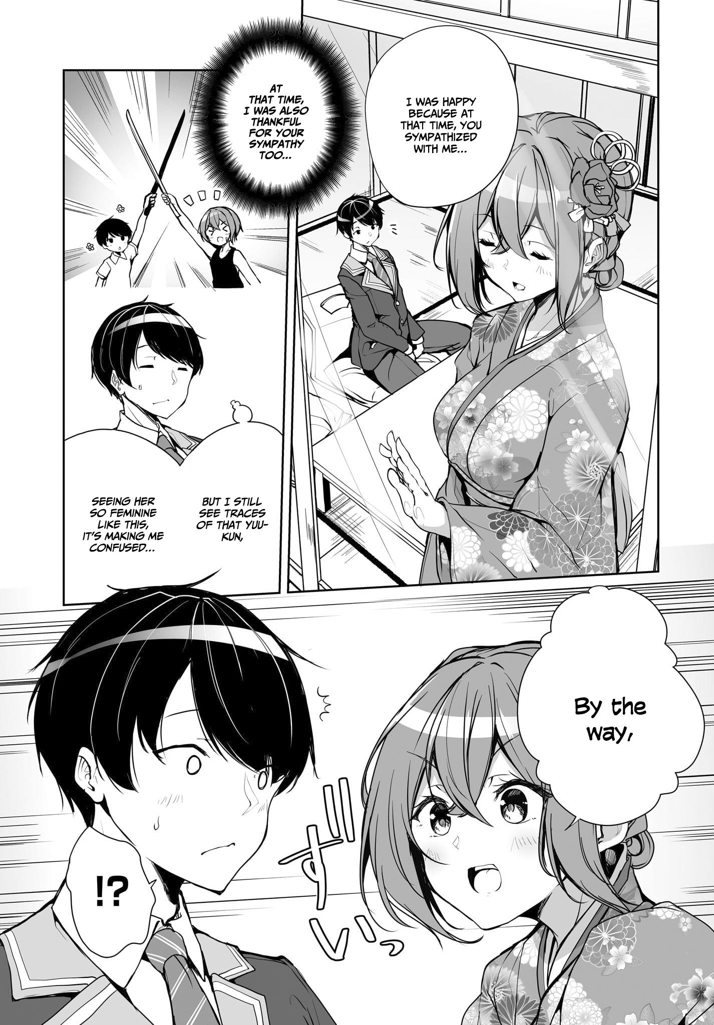 Danshi Da To Omotteita Osananajimi To No Shinkon Seikatsu Ga Umakuiki Sugiru Kudan Ni Tsuite - Chapter 1.2