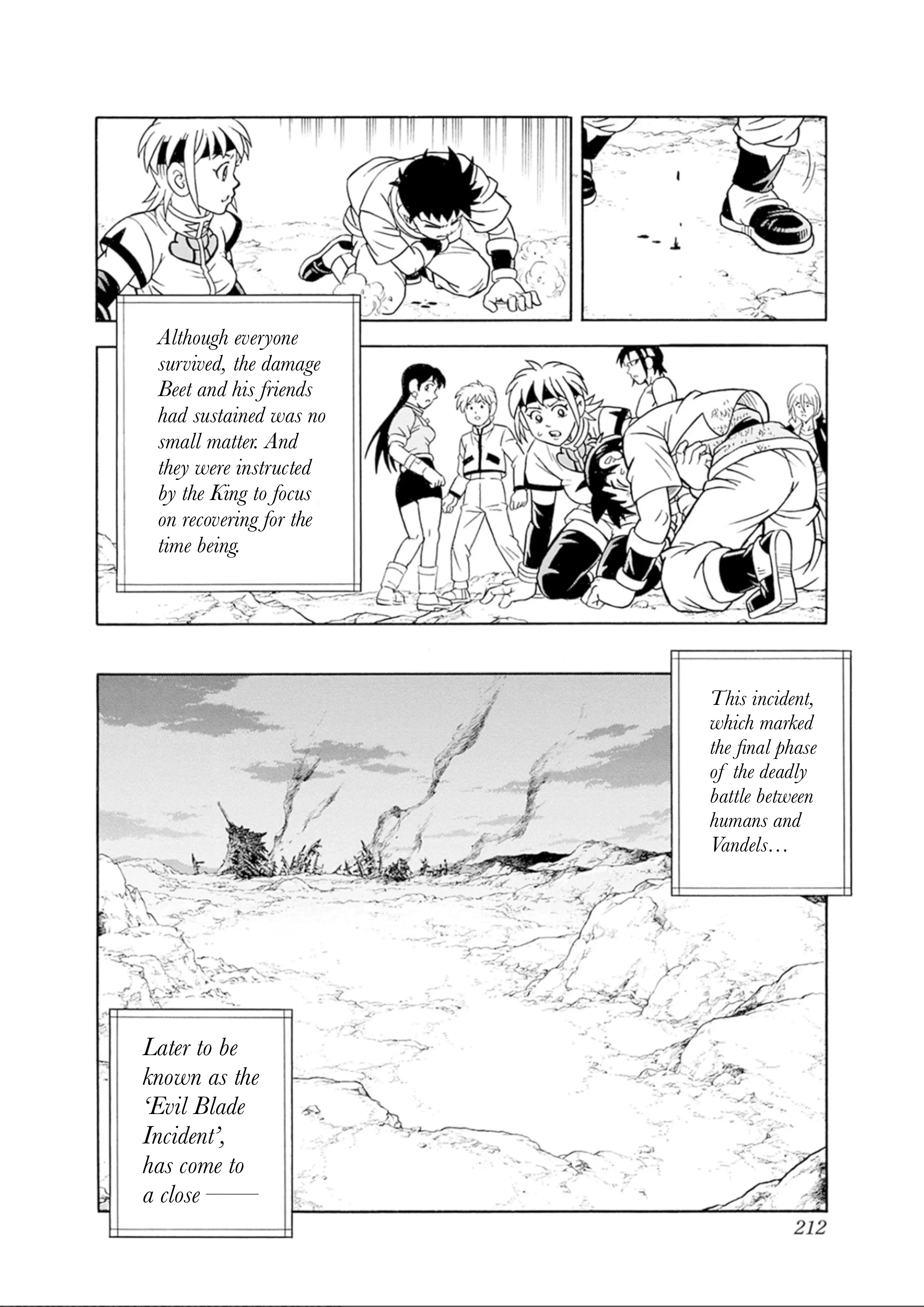 Beet The Vandel Buster - Vol.17 Chapter 72: The Big Crash!!