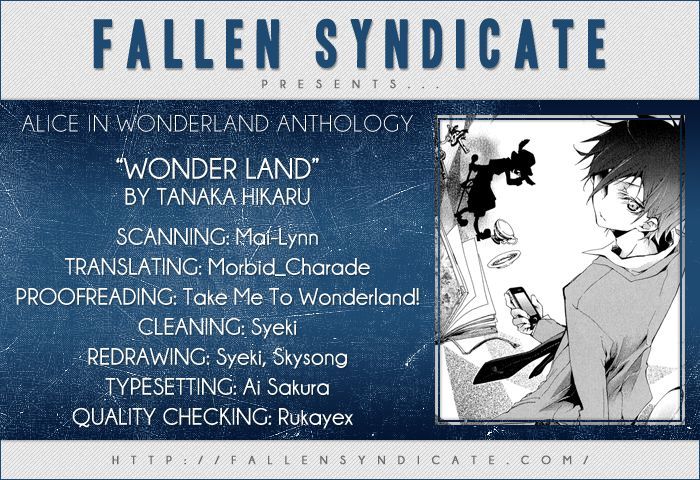 Alice In Wonderland (Anthology) - Vol.1 Chapter 4 : Wonder Land By Tanaka Hikaru