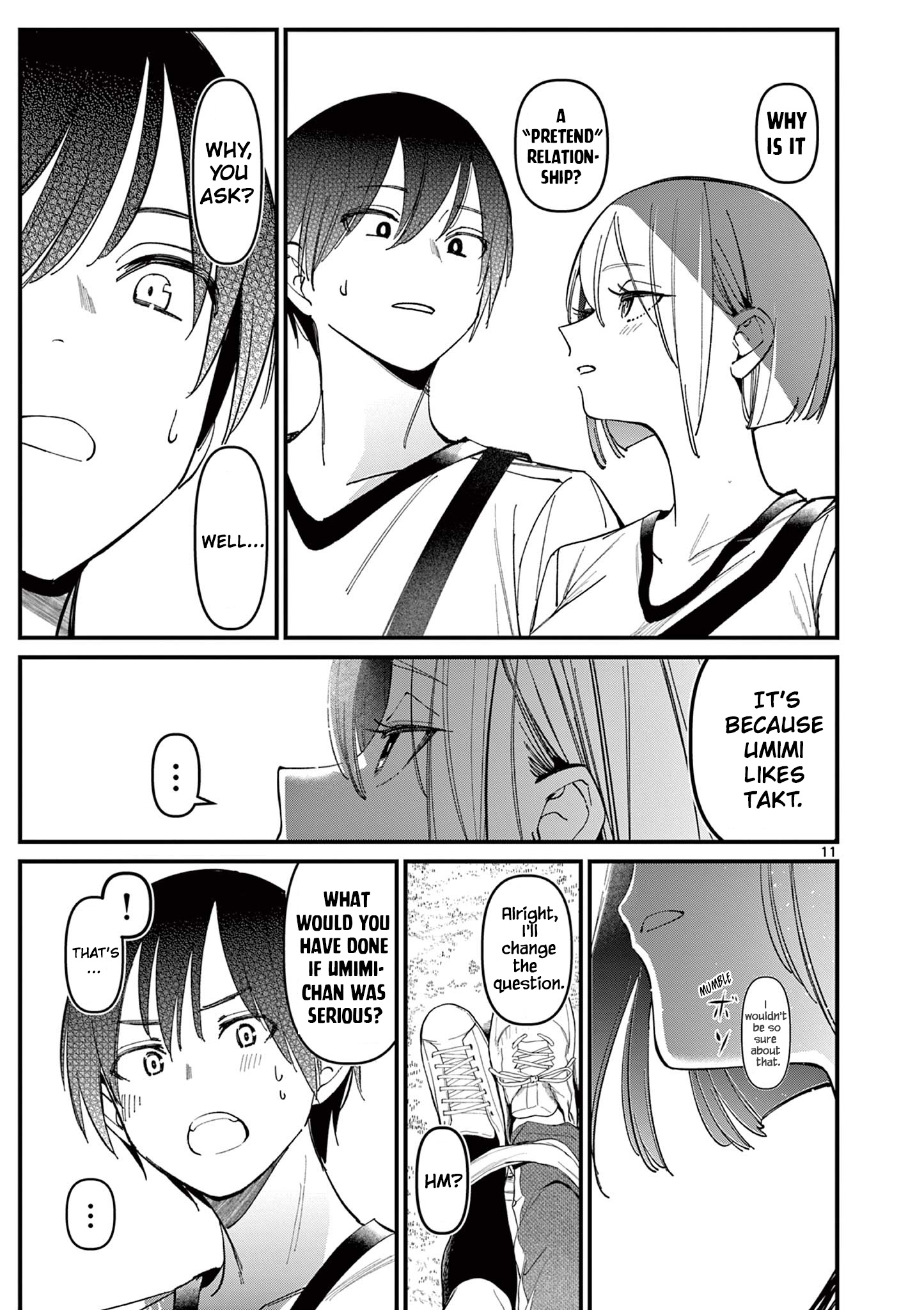 His Girlfriend - Chapter 25: Three-Legged Race