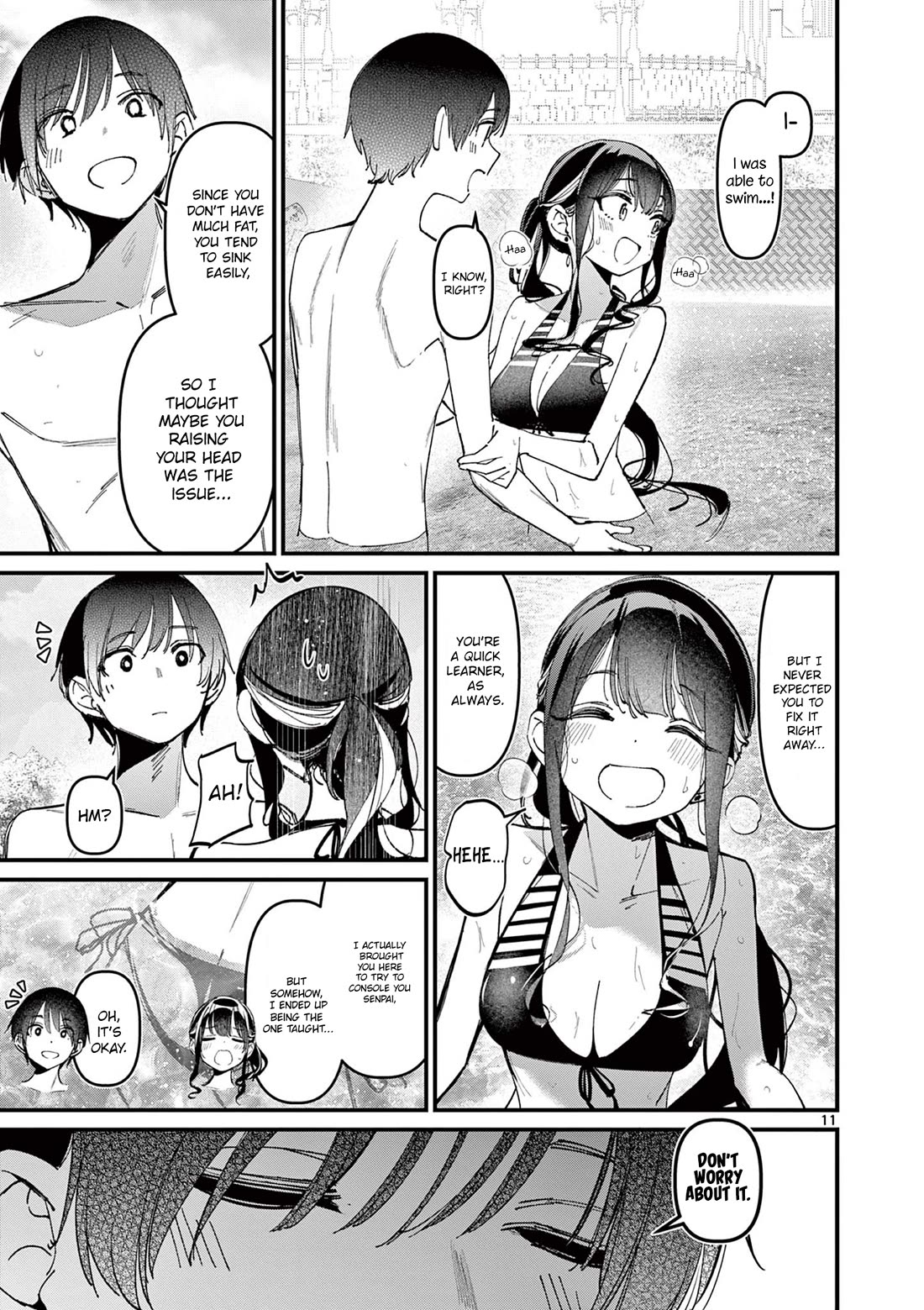 His Girlfriend - Chapter 39: Secret Swimming Training!