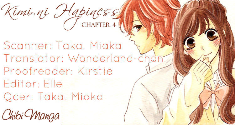 Kimi Ni Happiness - Vol.1 Chapter 4 : Your Happiness