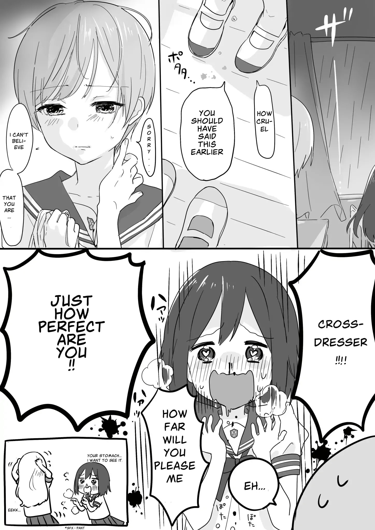 A Story About Junior Confessing To Crossdresser - Chapter 1