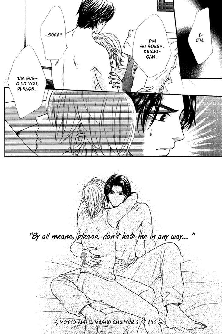 Motto Aishiaimasho - Vol.1 Chapter 2 : Love At Full Speed (2)