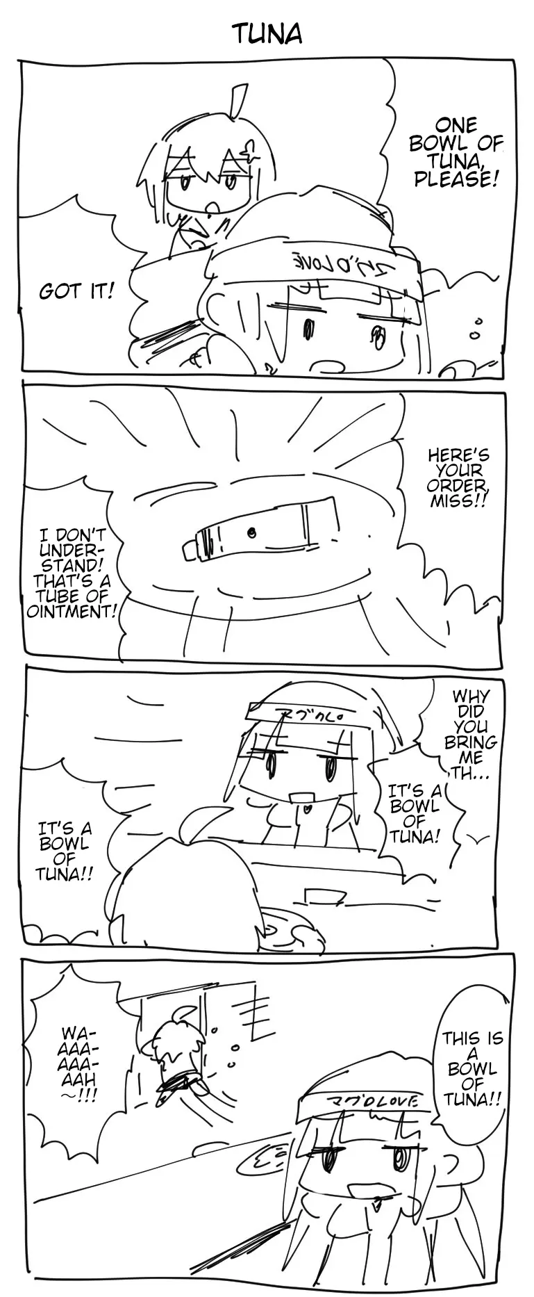 Osage-Chan 4Koma - Chapter 21: Tuna