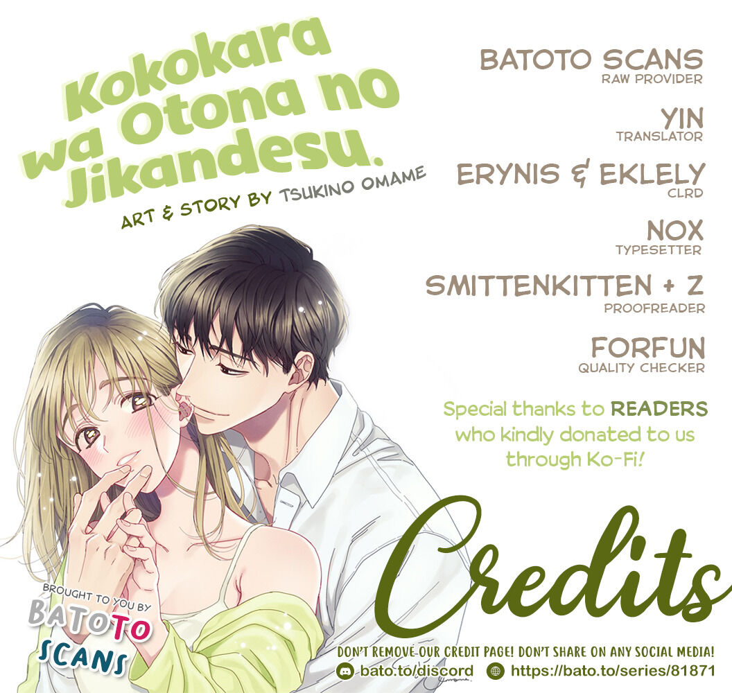 Kokokara Wa Otona No Jikandesu. - Chapter 10