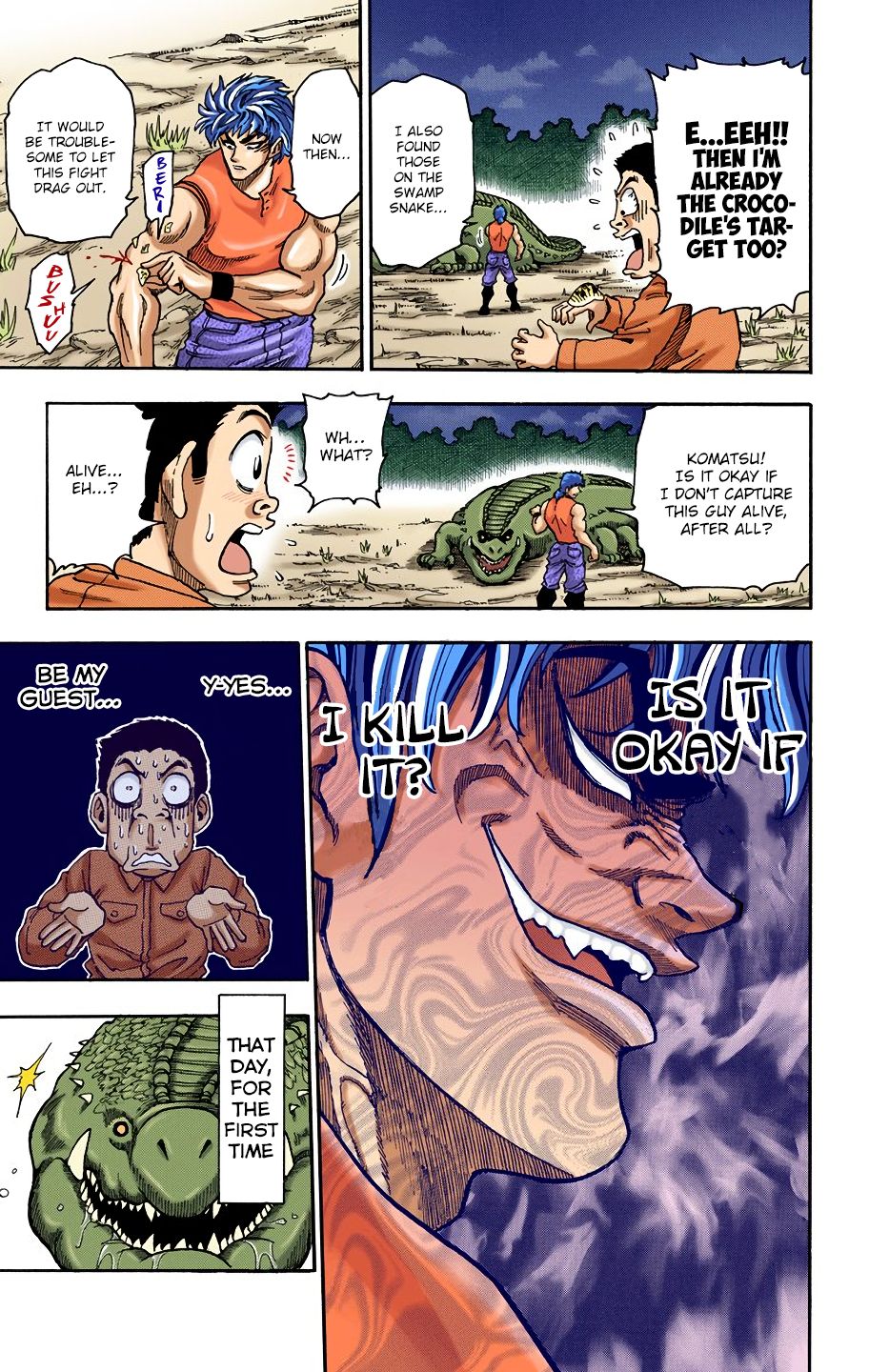 Toriko - Digital Colored Comics - Vol.1 Chapter 2: Fork And Knife!!