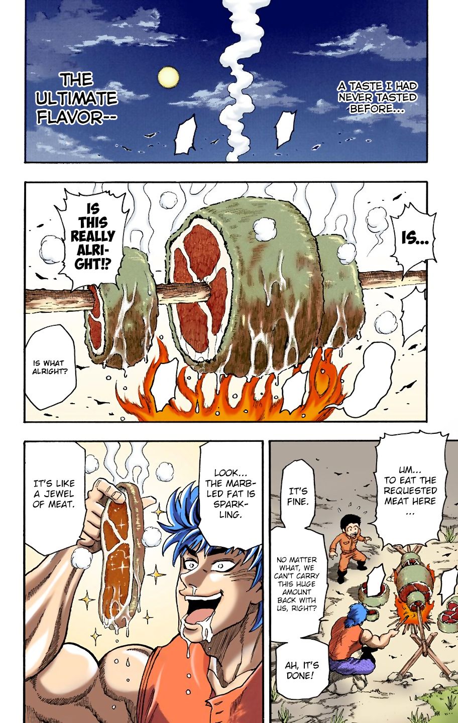 Toriko - Digital Colored Comics - Vol.1 Chapter 2: Fork And Knife!!