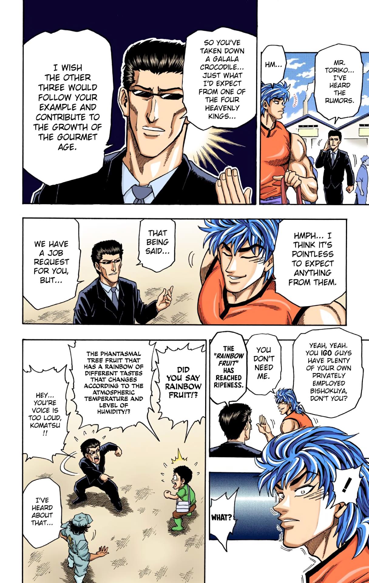 Toriko - Digital Colored Comics - Vol.1 Chapter 3: Rainbow Fruit!!