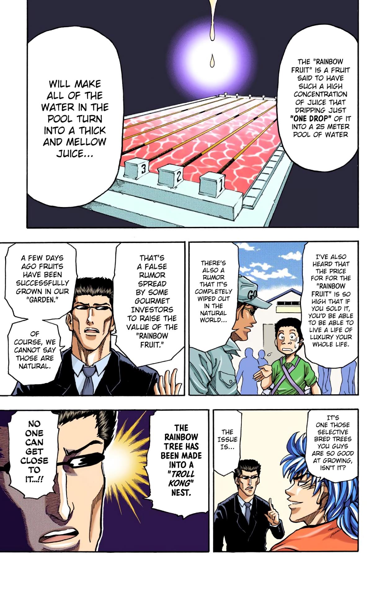 Toriko - Digital Colored Comics - Vol.1 Chapter 3: Rainbow Fruit!!