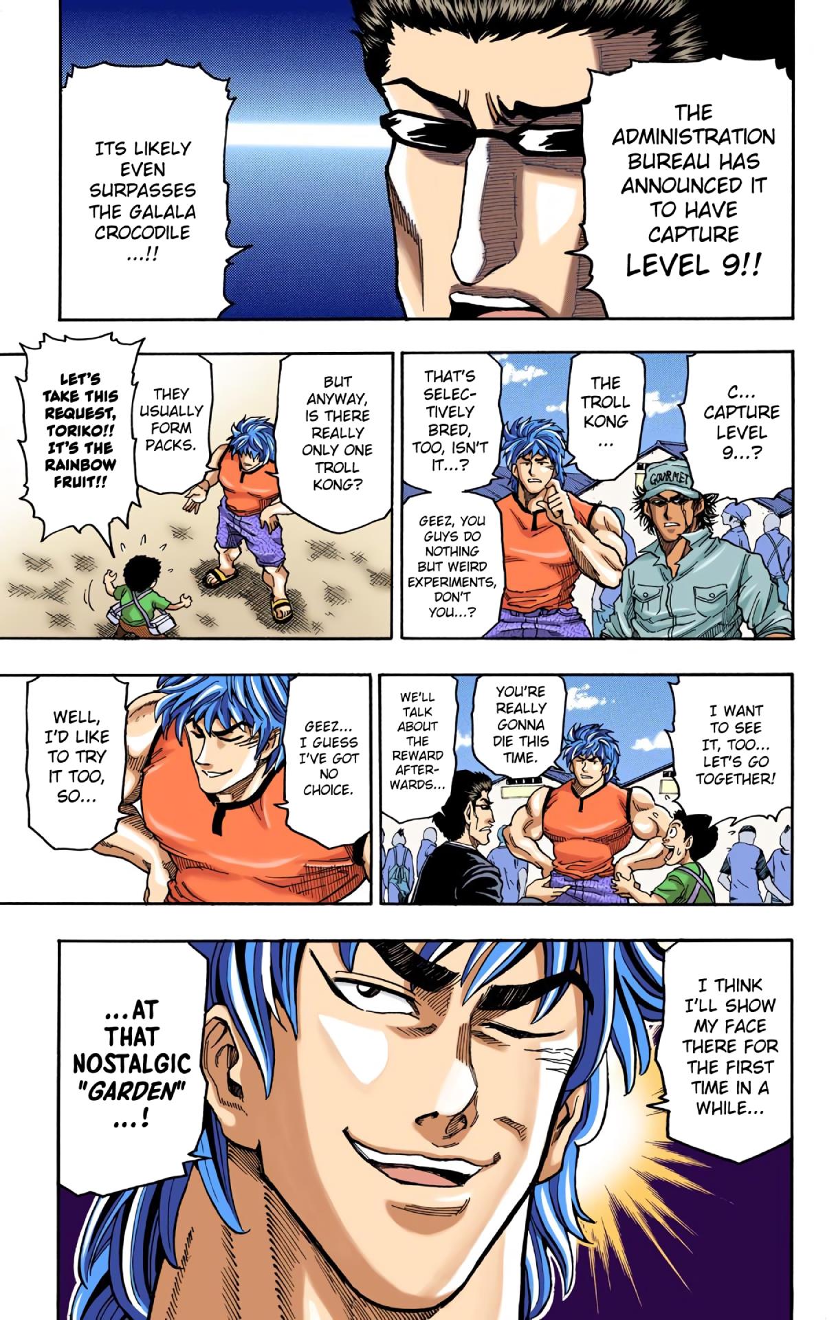 Toriko - Digital Colored Comics - Vol.1 Chapter 3: Rainbow Fruit!!