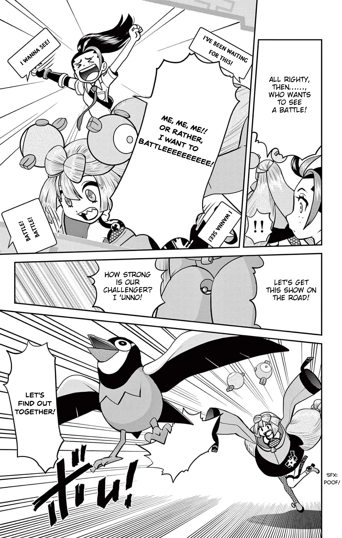 Pokémon Special Scarlet & Violet - Vol.2 Chapter 12: Broadcast! Iono Zone!! (Vs Bellibolt)