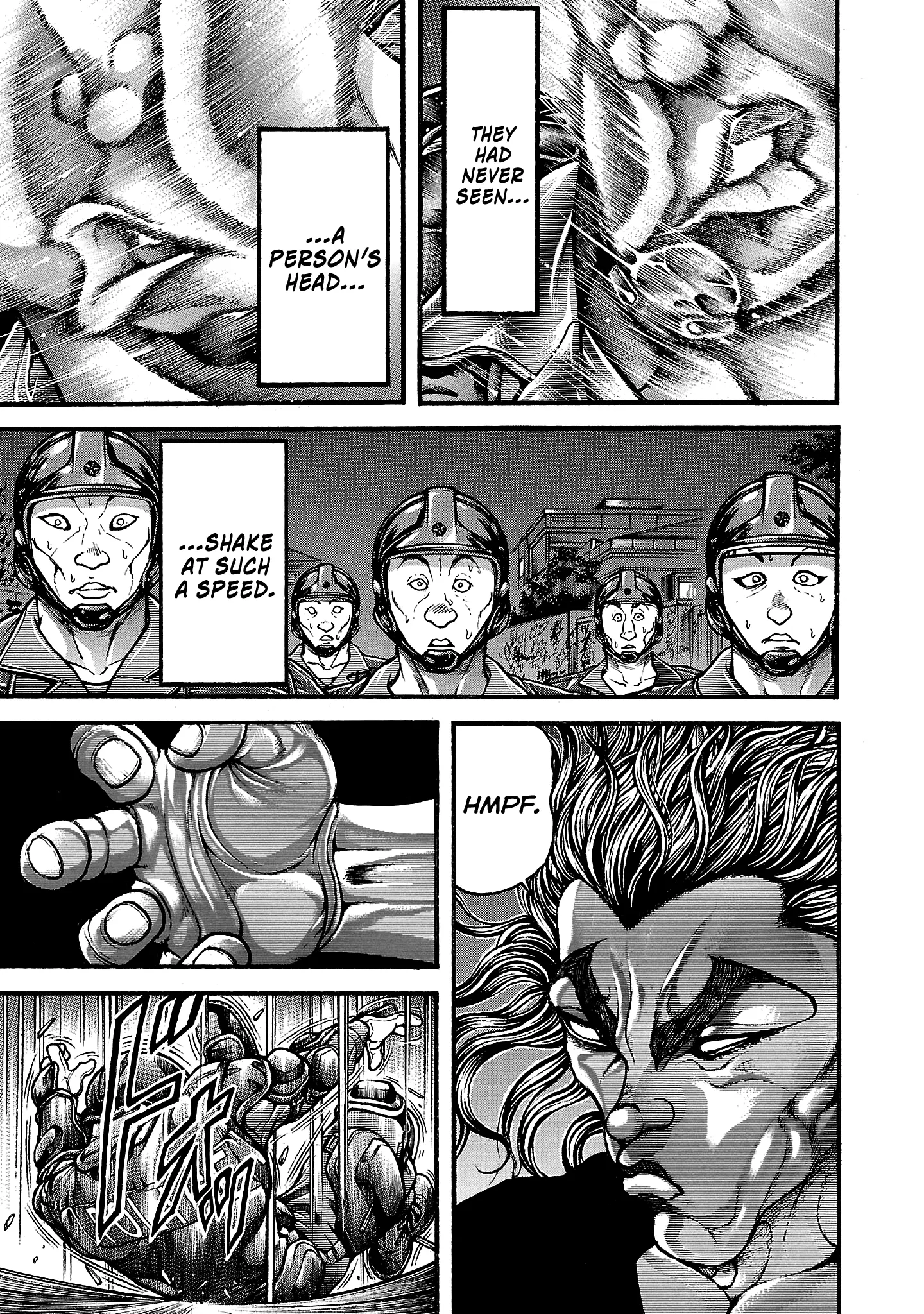 Hanma Baki - Son Of Ogre (Shinsoban Release) - Vol.17 Chapter 255: Riot Police Report