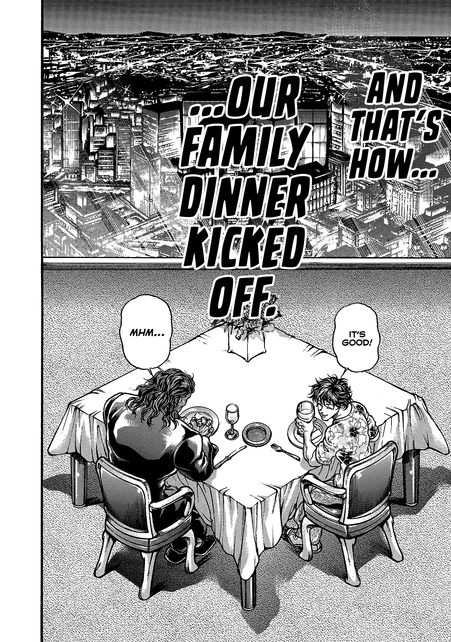 Hanma Baki - Son Of Ogre (Shinsoban Release) - Vol.17 Chapter 256: The Last Supper