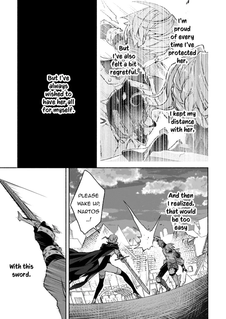 Sono Monban, Saikyou Nitsuki: Tsuihou Sareta Bougyo Ryoku 9999 No Senshi, Outo No Monban Toshite Musou Suru - Chapter 33.1