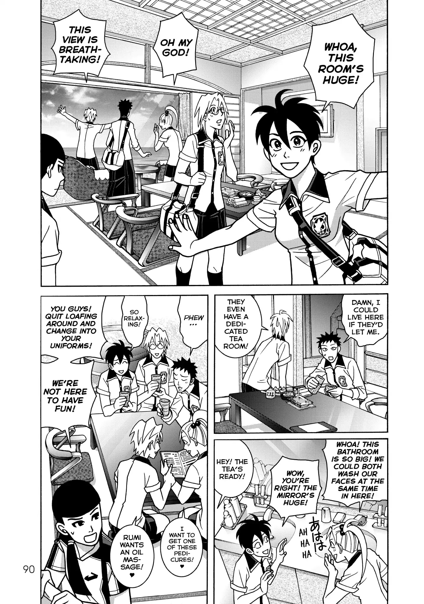 Shoujo Fight - Chapter 32: Vol.5 Fight 32: Rich Boy!