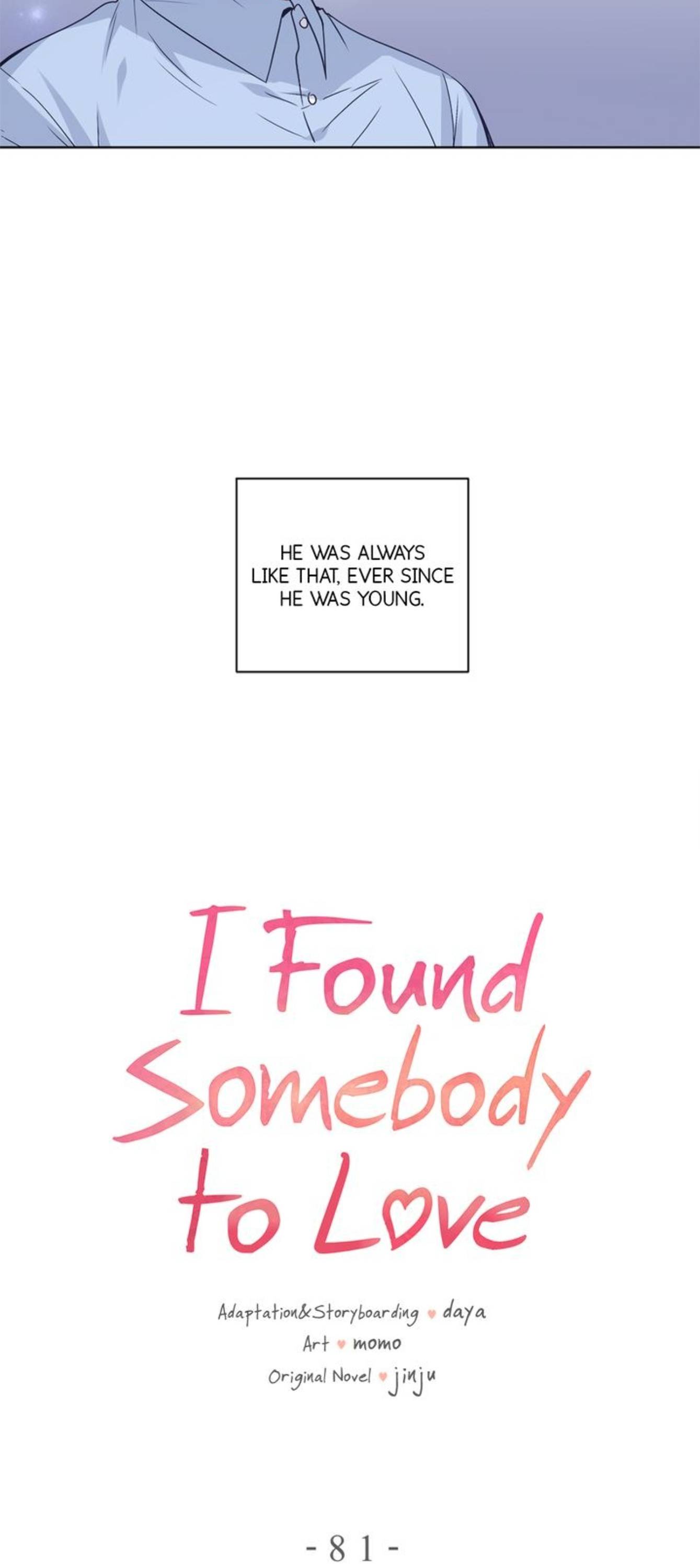 I Found Somebody To Love - Chapter 81