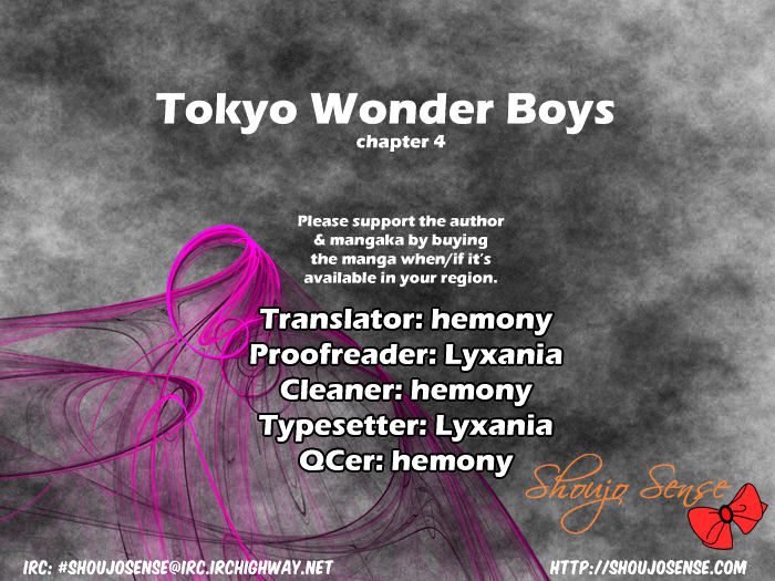 Tokyo Wonder Boys - Chapter 4