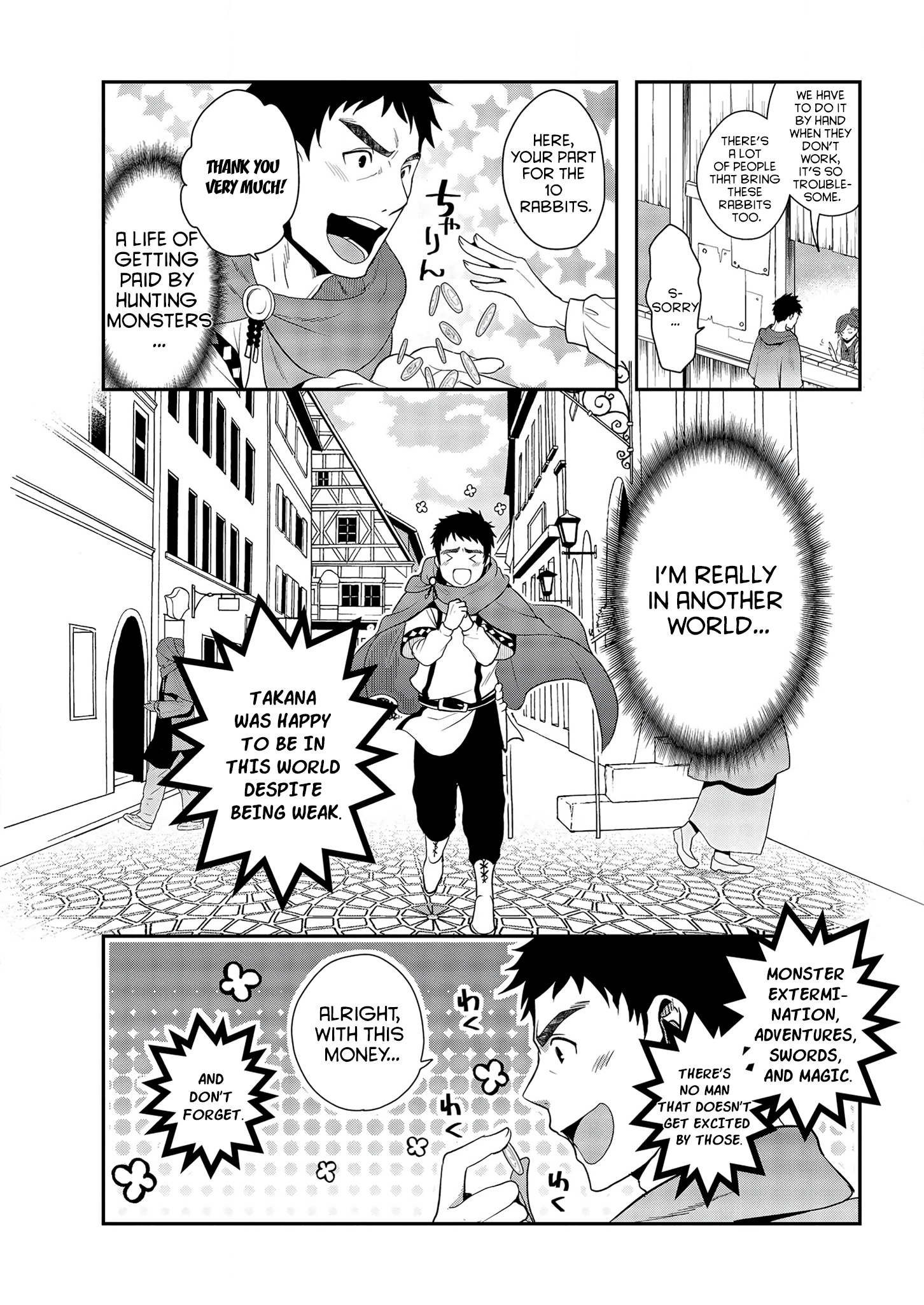 Tanaka No Isekai Nariagari - Chapter 1: A Hard Fight