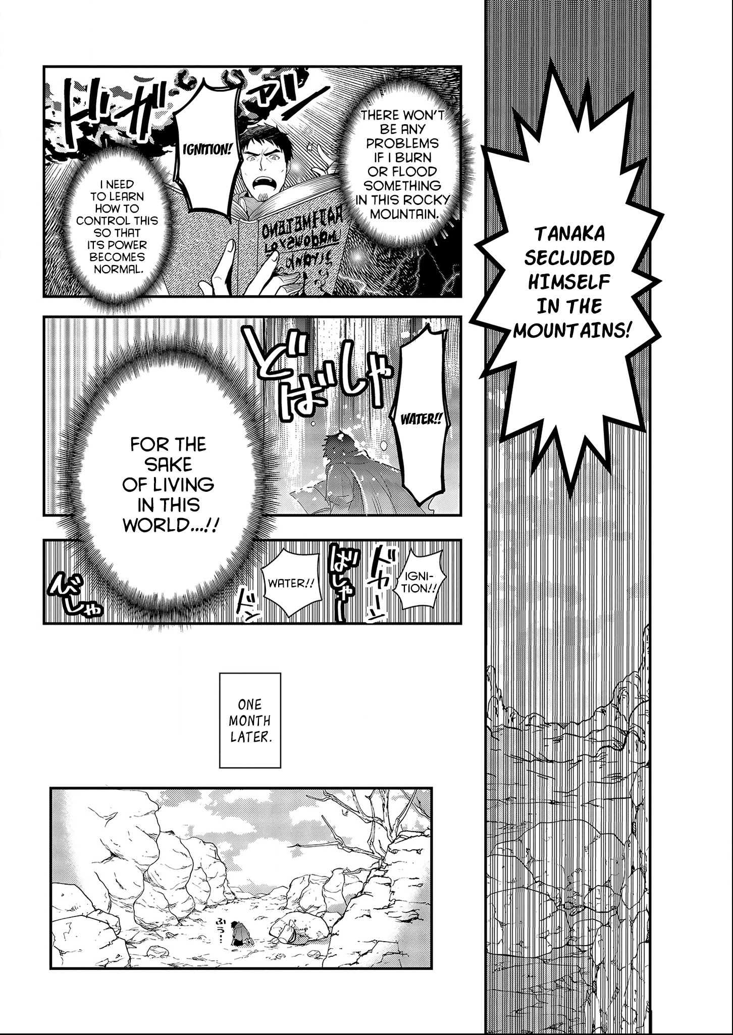 Tanaka No Isekai Nariagari - Chapter 1: A Hard Fight