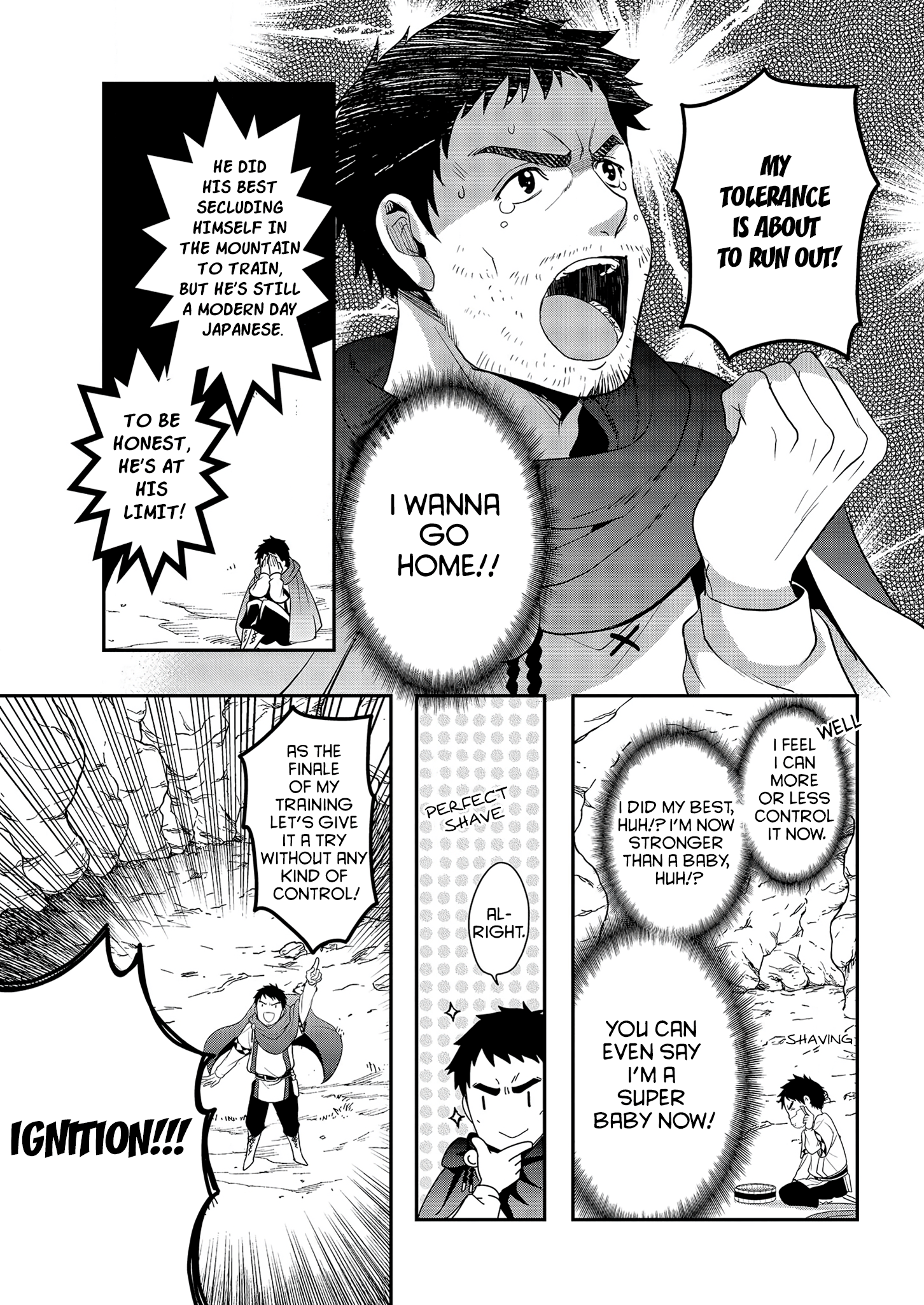 Tanaka No Isekai Nariagari - Chapter 1: A Hard Fight