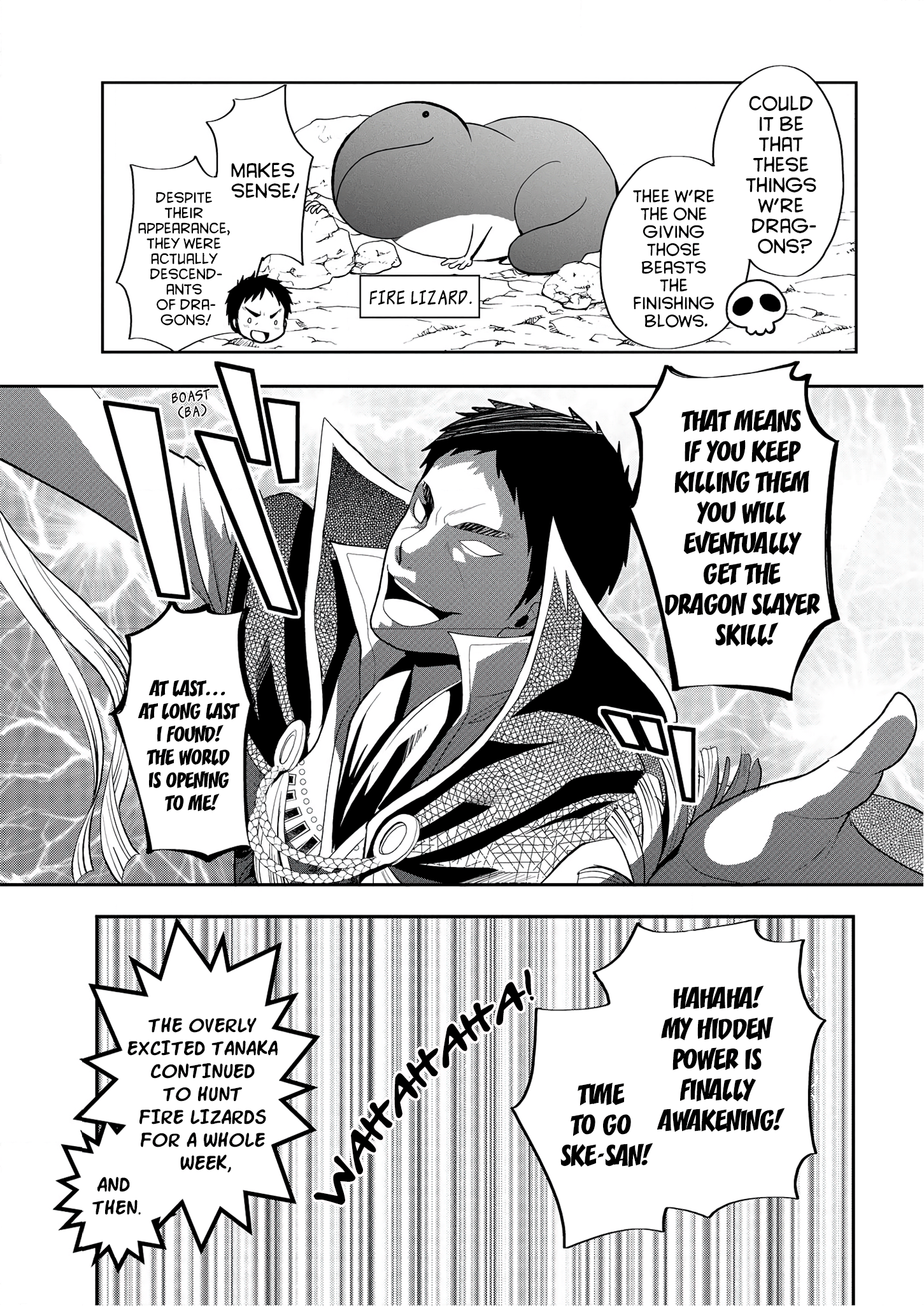 Tanaka No Isekai Nariagari - Chapter 4: Dragon Slayer