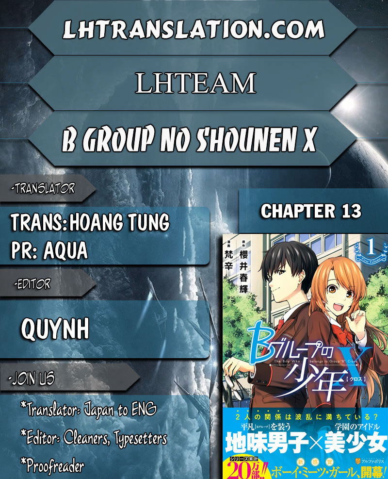 B Group No Shounen X - Vol.3 Chapter 13 : Chapter 13