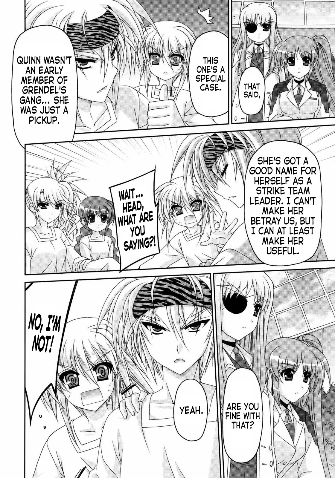 Mahou Senki Lyrical Nanoha Force - Chapter 31: Record 31 - 「Dominant&Rose (Ii)」