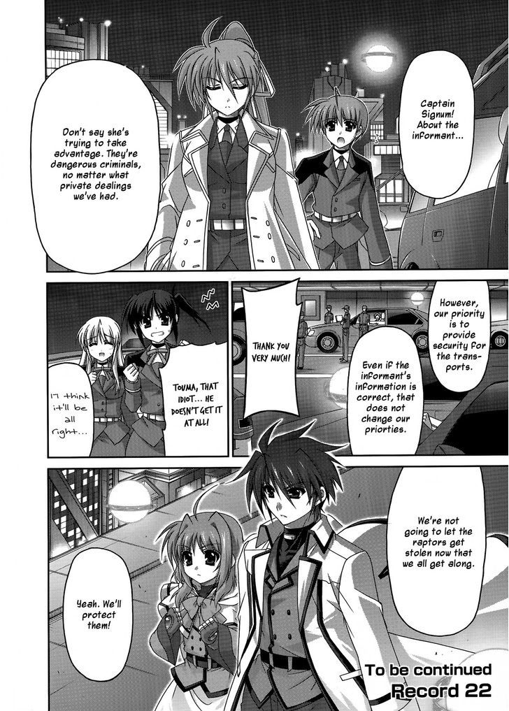 Mahou Senki Lyrical Nanoha Force - Vol.5 Chapter 21 : Armor Dine