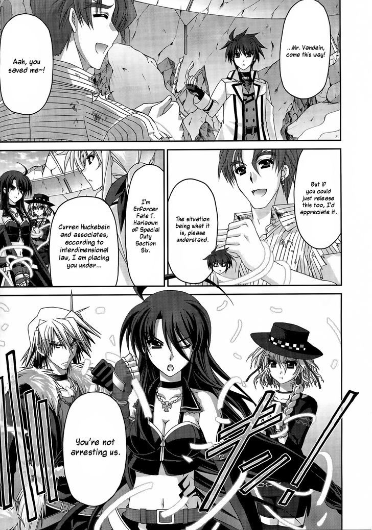 Mahou Senki Lyrical Nanoha Force - Vol.6 Chapter 28 : Get Away (Ii)