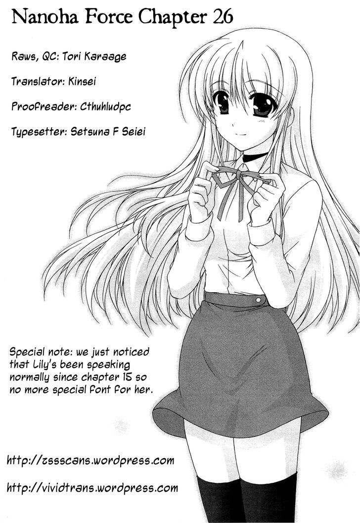 Mahou Senki Lyrical Nanoha Force - Vol.6 Chapter 26 : The Power (Ii)