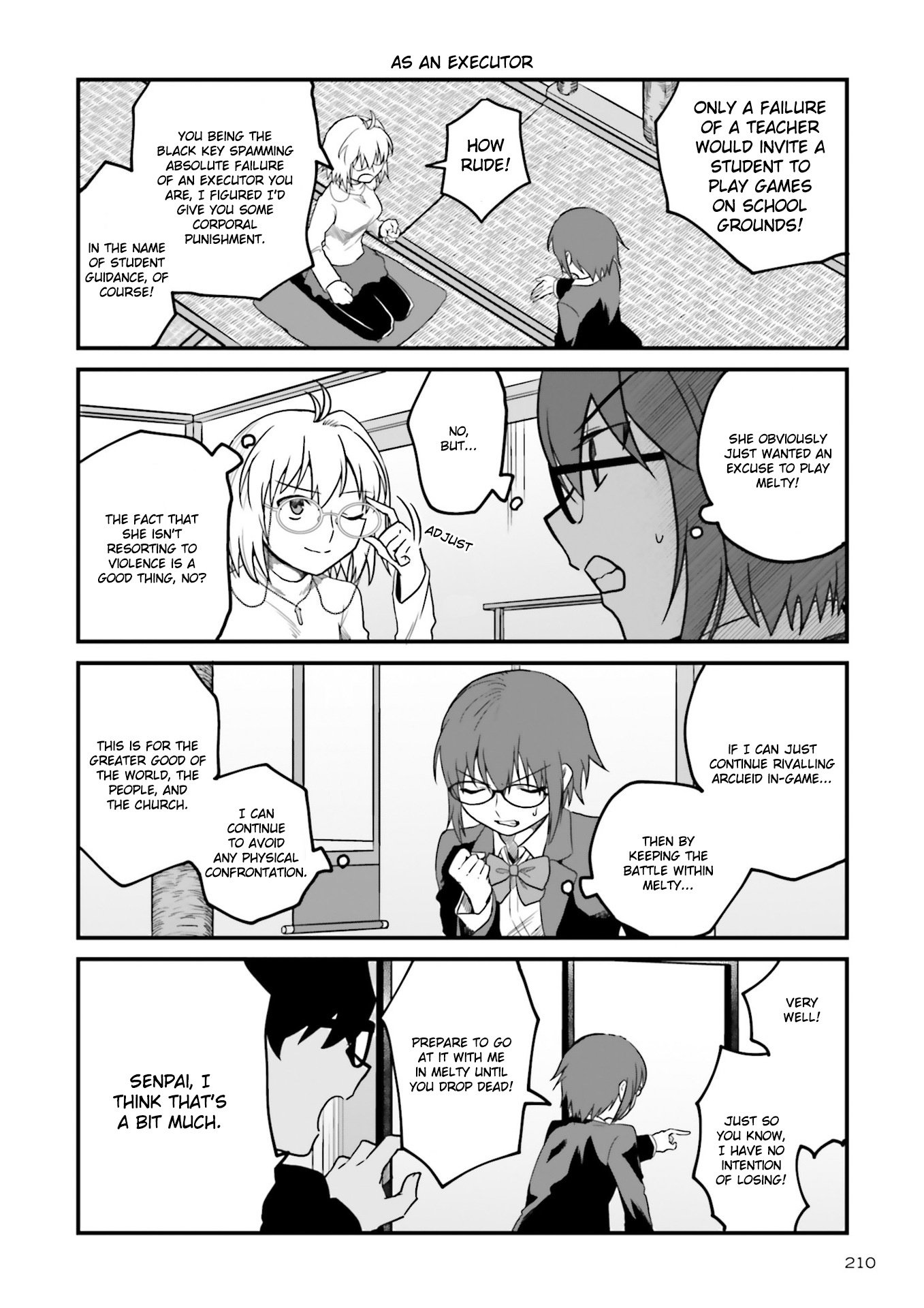 Melty Blood: Type Lumina Piece In Paradise - Chapter 7.5