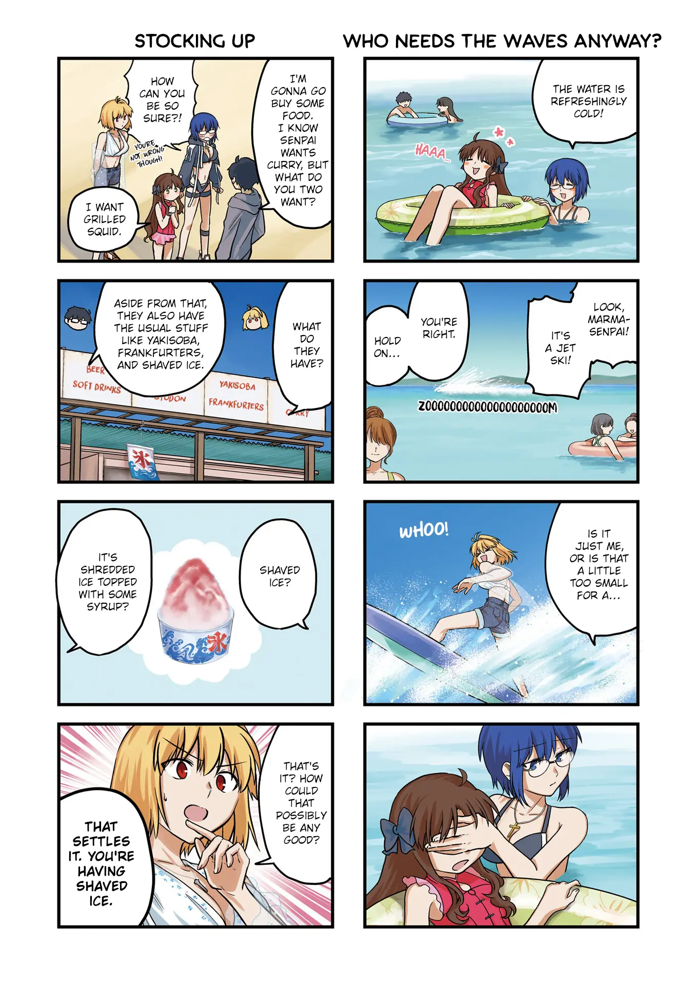 Melty Blood: Type Lumina Piece In Paradise - Chapter 15.5